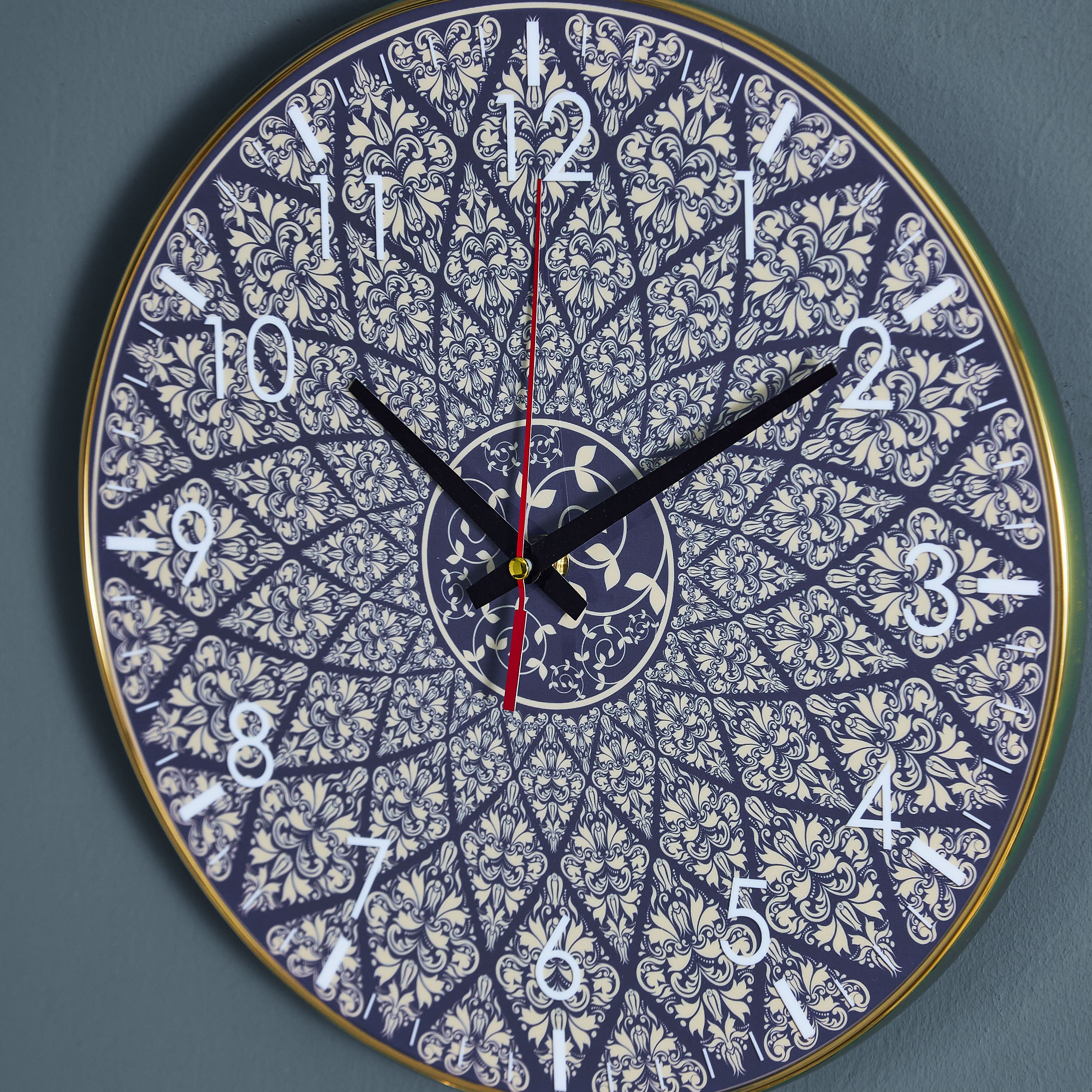 ساعة حائط لامعة من رابية - 30 سم-PROMO_HB_AE_B1G1_250925-image-3