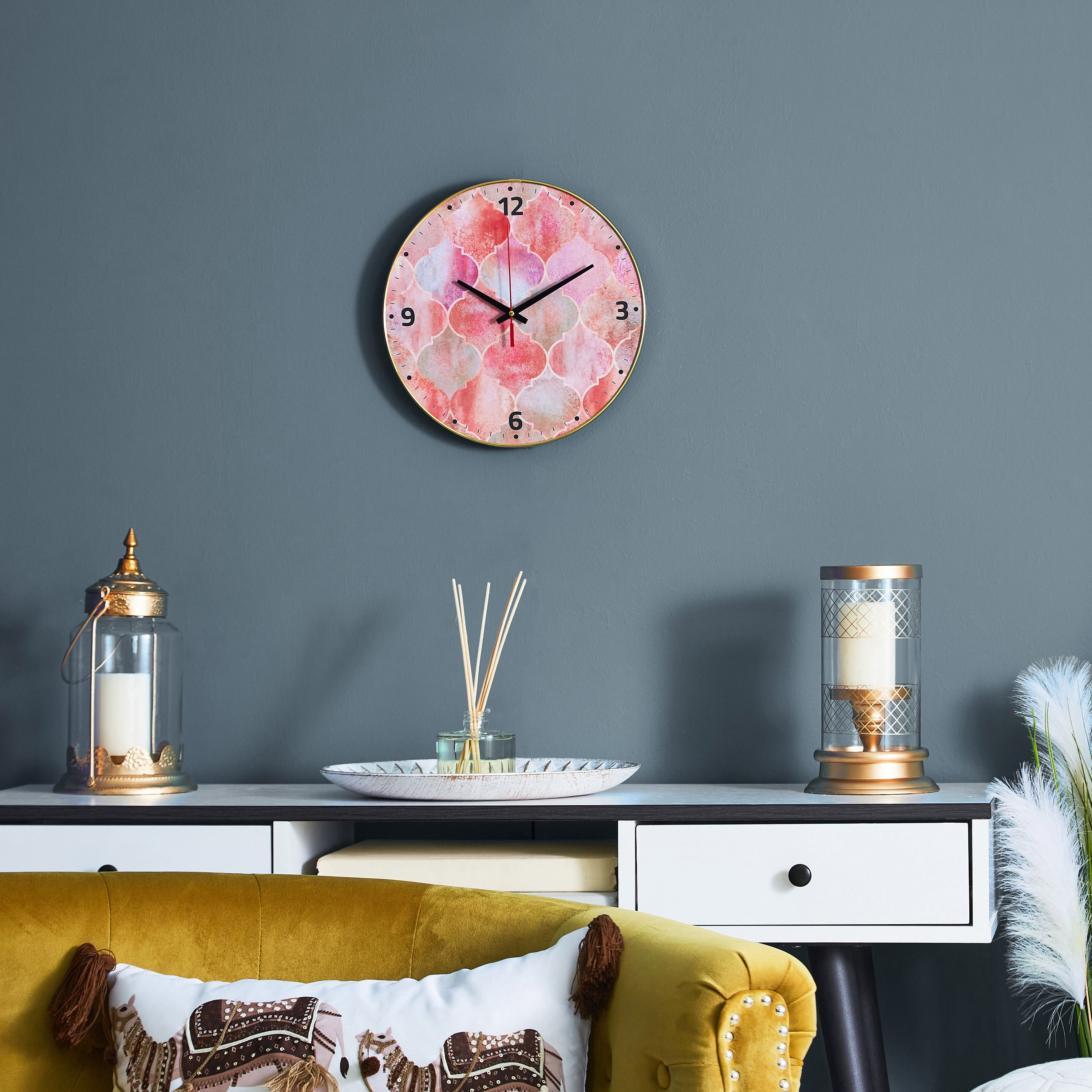 Rabia Glossy Clock - 30 cm-PROMO_HB_AE_B1G1_250925-image-4