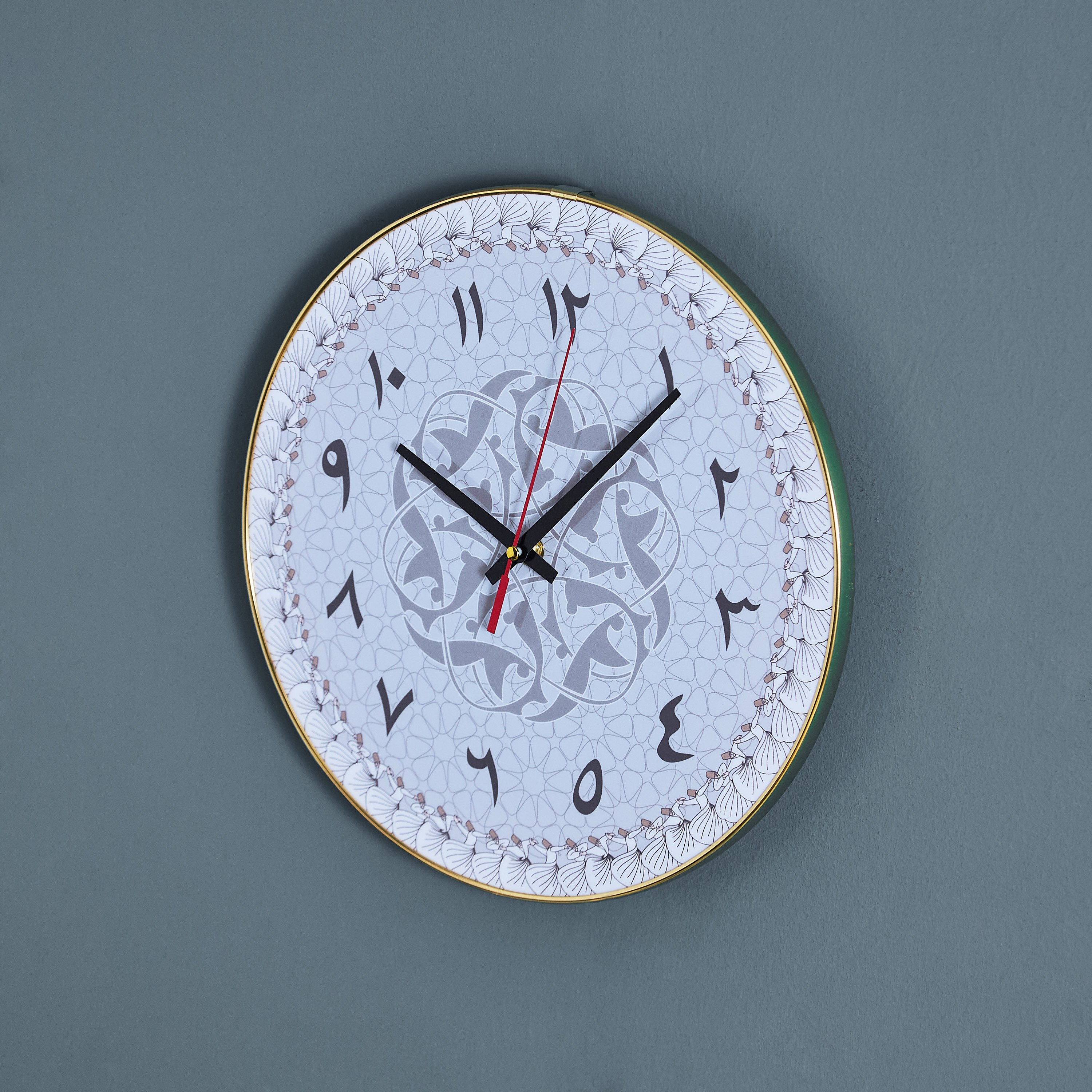 Rabia Glossy Clock - 30 cm-PROMO_HB_AE_B1G1_250925-image-2