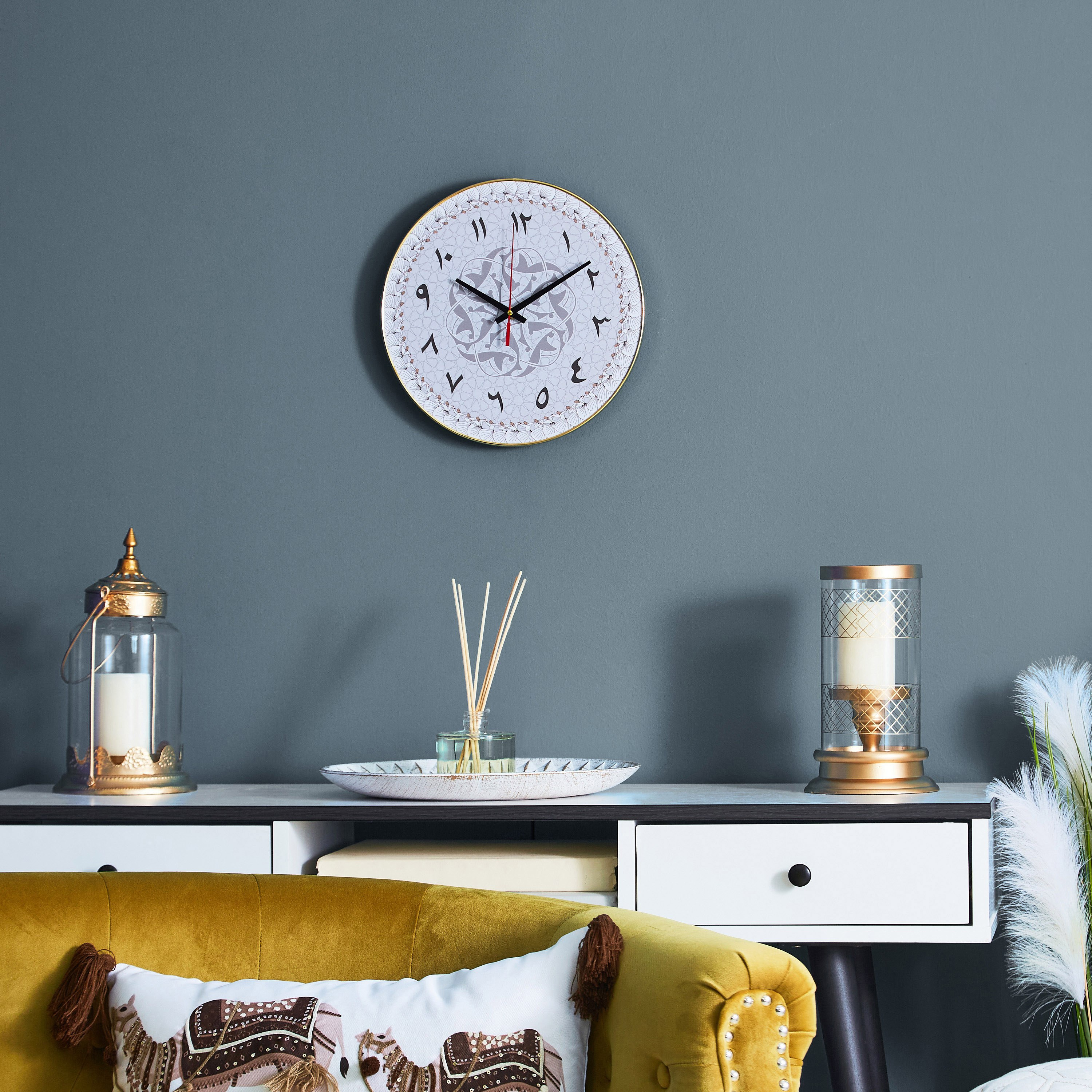 Rabia Glossy Clock - 30 cm-PROMO_HB_AE_B1G1_250925-image-4