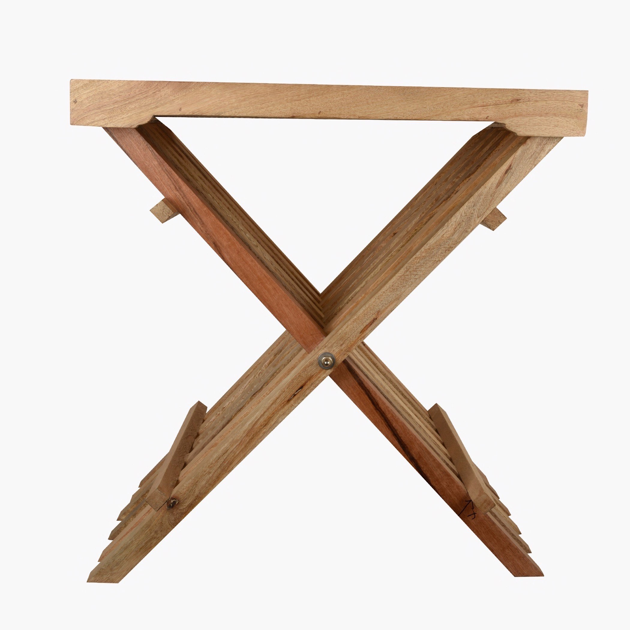 Vendra Imel Solid Wood Folding End Table-hbxfurniture-livingroom-endtables-image-2