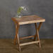 Euler's Solid Wood Folding End Table-End Tables-thumbnail-0