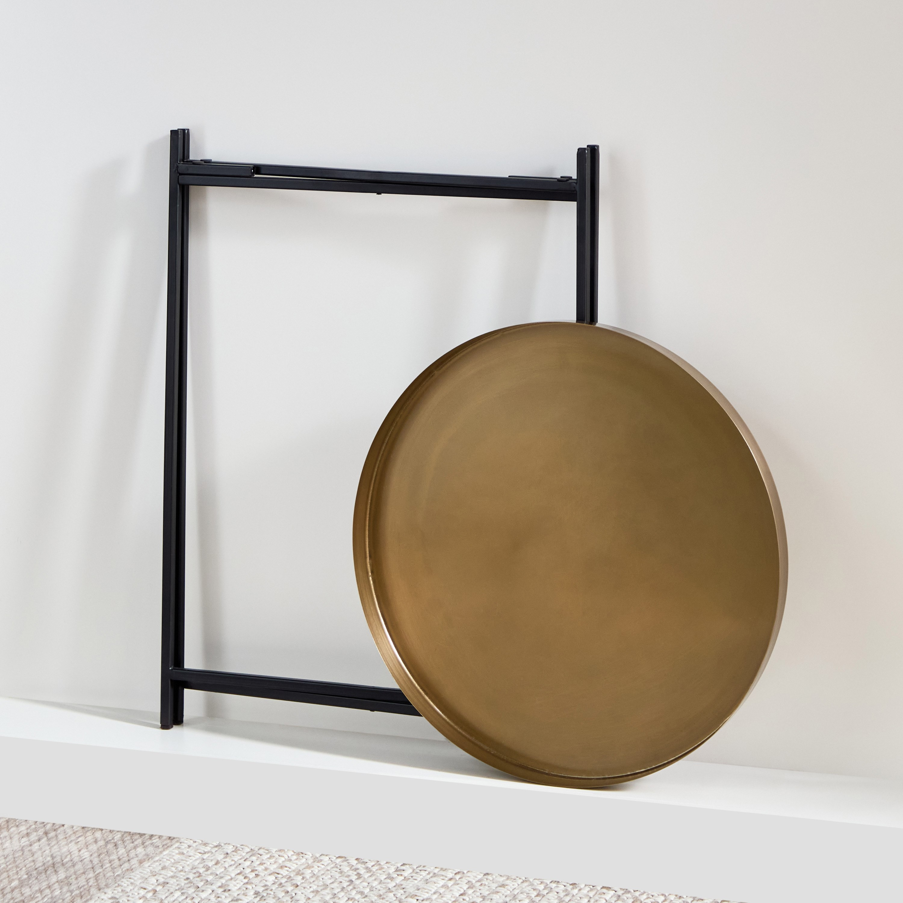 Cavon Masai Brass Folding Table-hbxfurniture-livingroom-endtables-image-3
