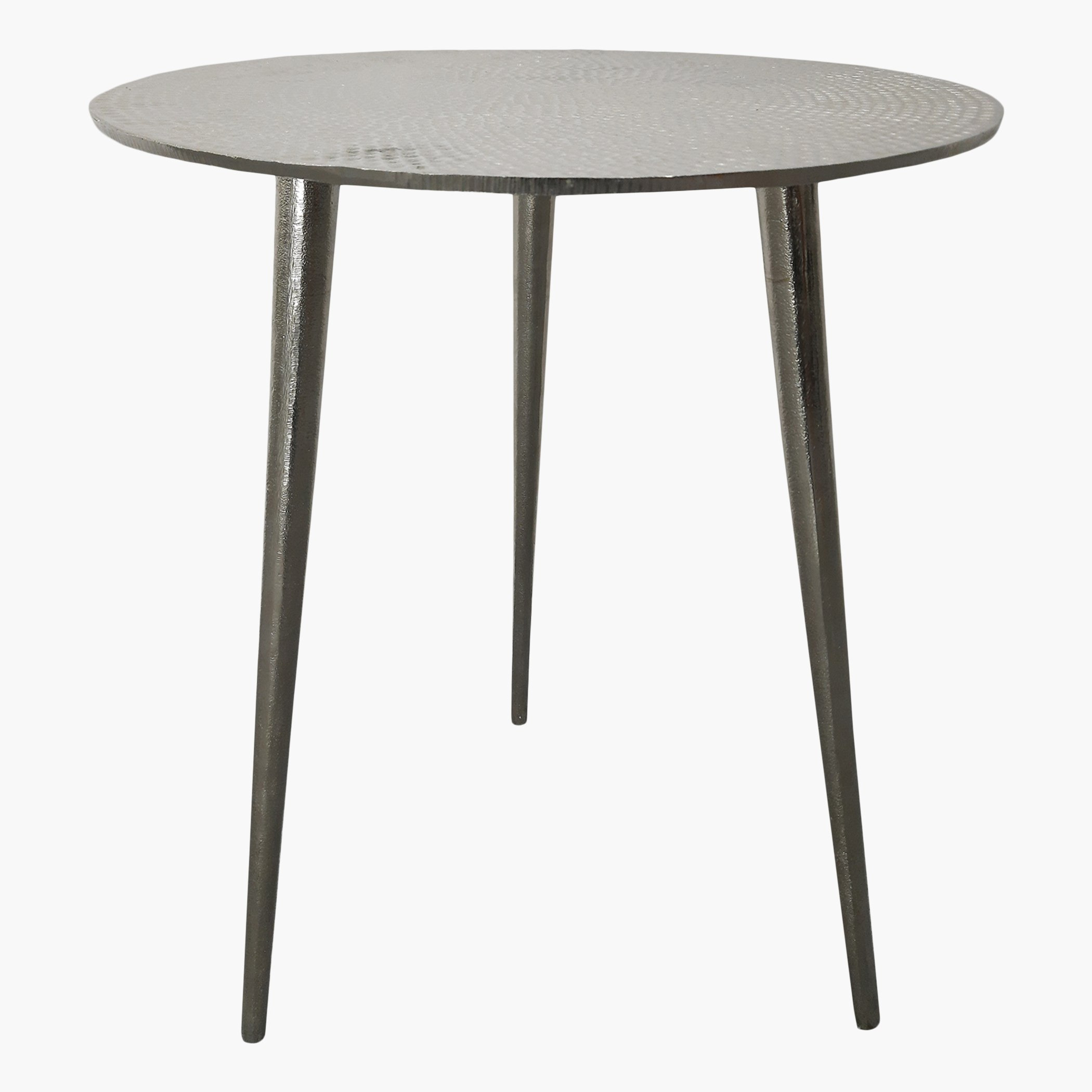 طاولة جانبيّة مستديرة ألمنيوم من كاريبو-hbxfurniture-livingroom-endtables-image-1