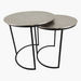 Epsilon Aluminium Nest of Tables - Set of 2-Nesting Tables-thumbnail-1