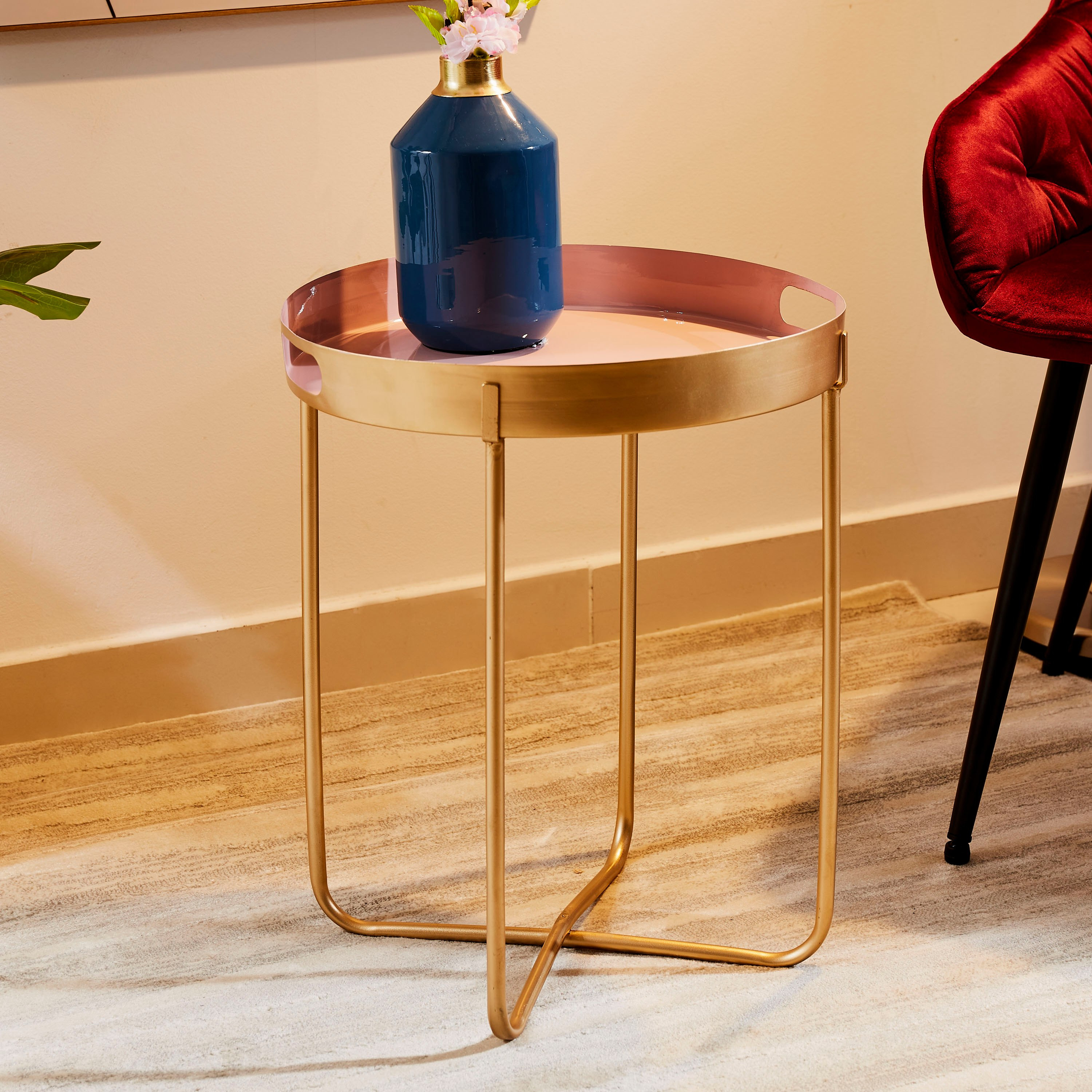 طاولة جانبيّة مستديرة من هاج-hbxfurniture-livingroom-endtables-image-1