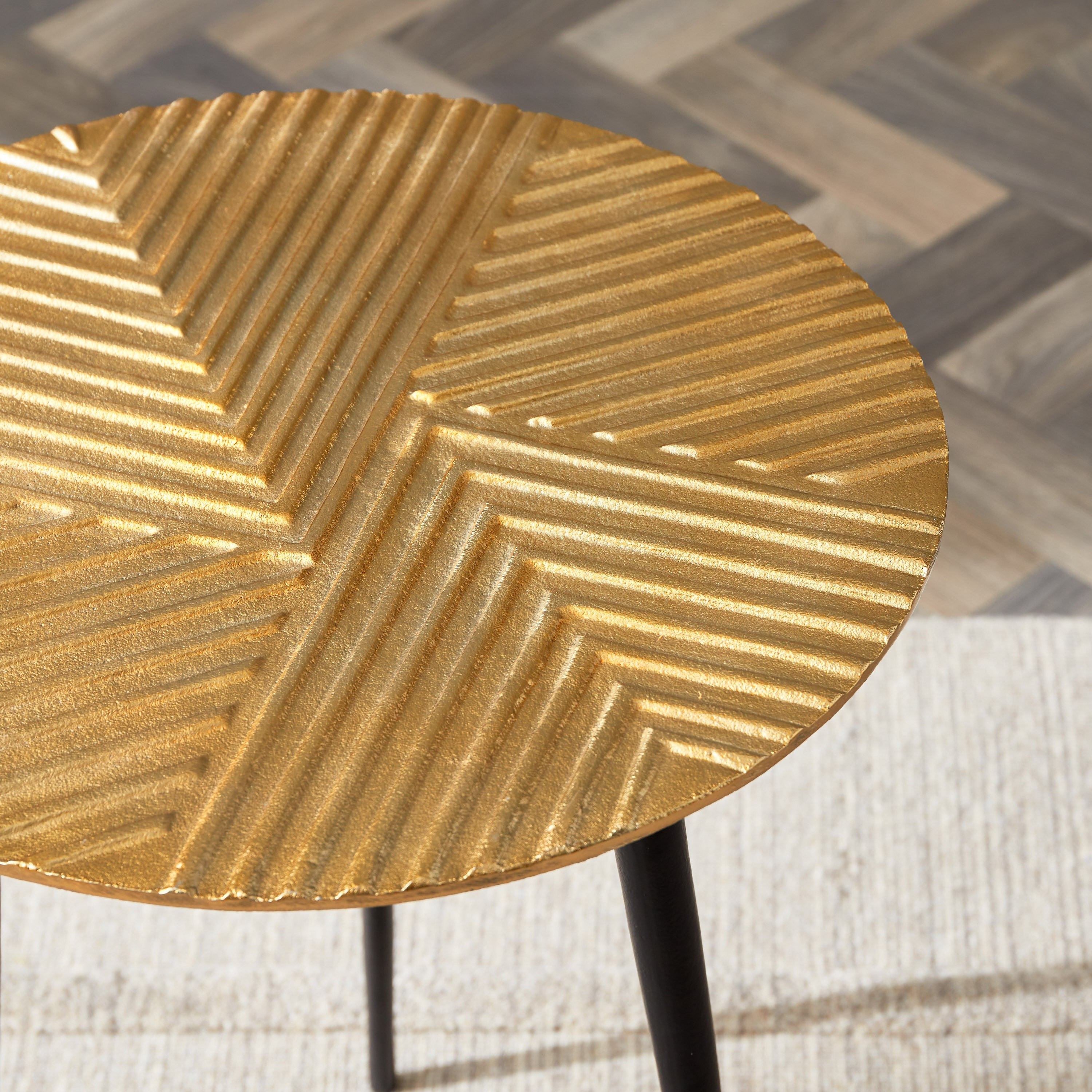 طاولة جانبية نحاس مستديرة من جانزي-hbxfurniture-livingroom-endtables-image-3