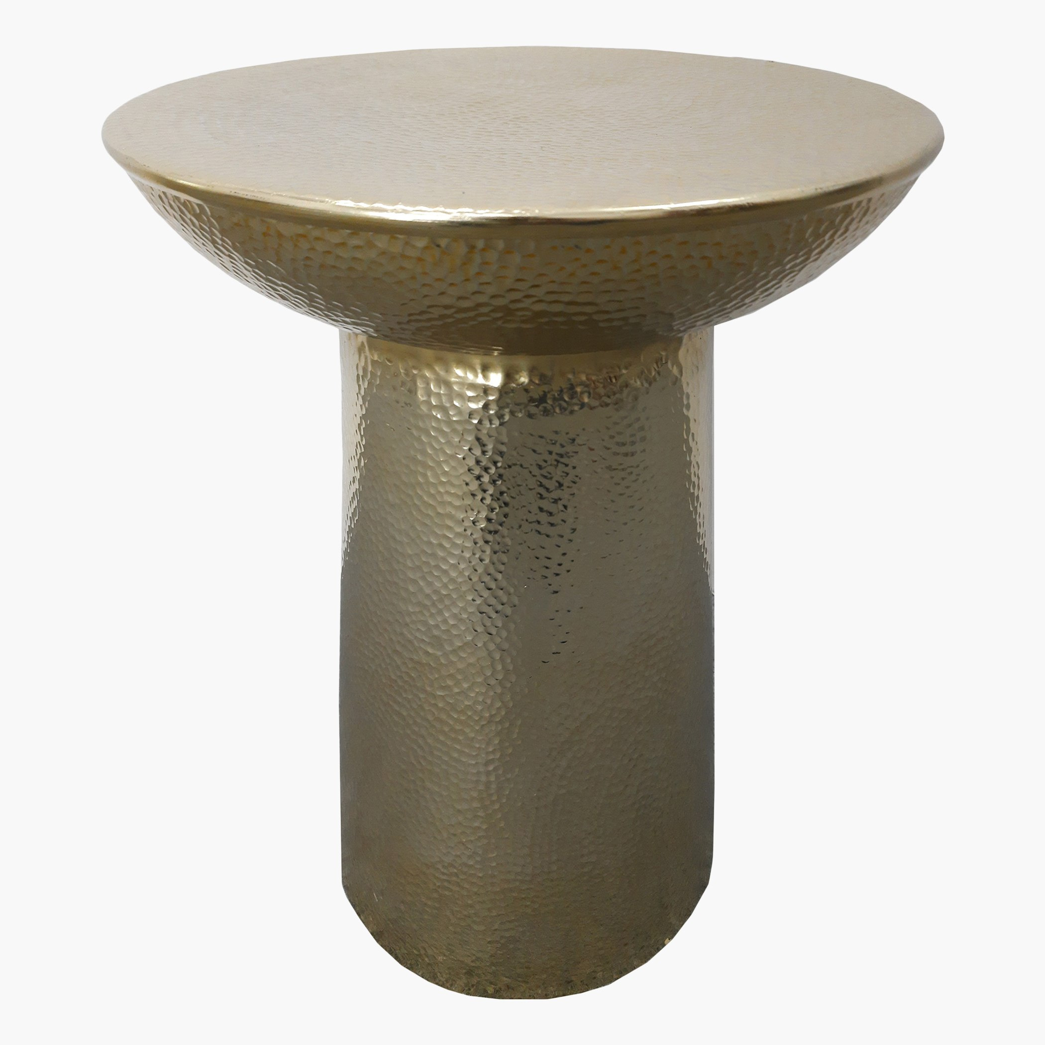 Bales Brass Round End Table-hbxfurniture-livingroom-endtables-image-1