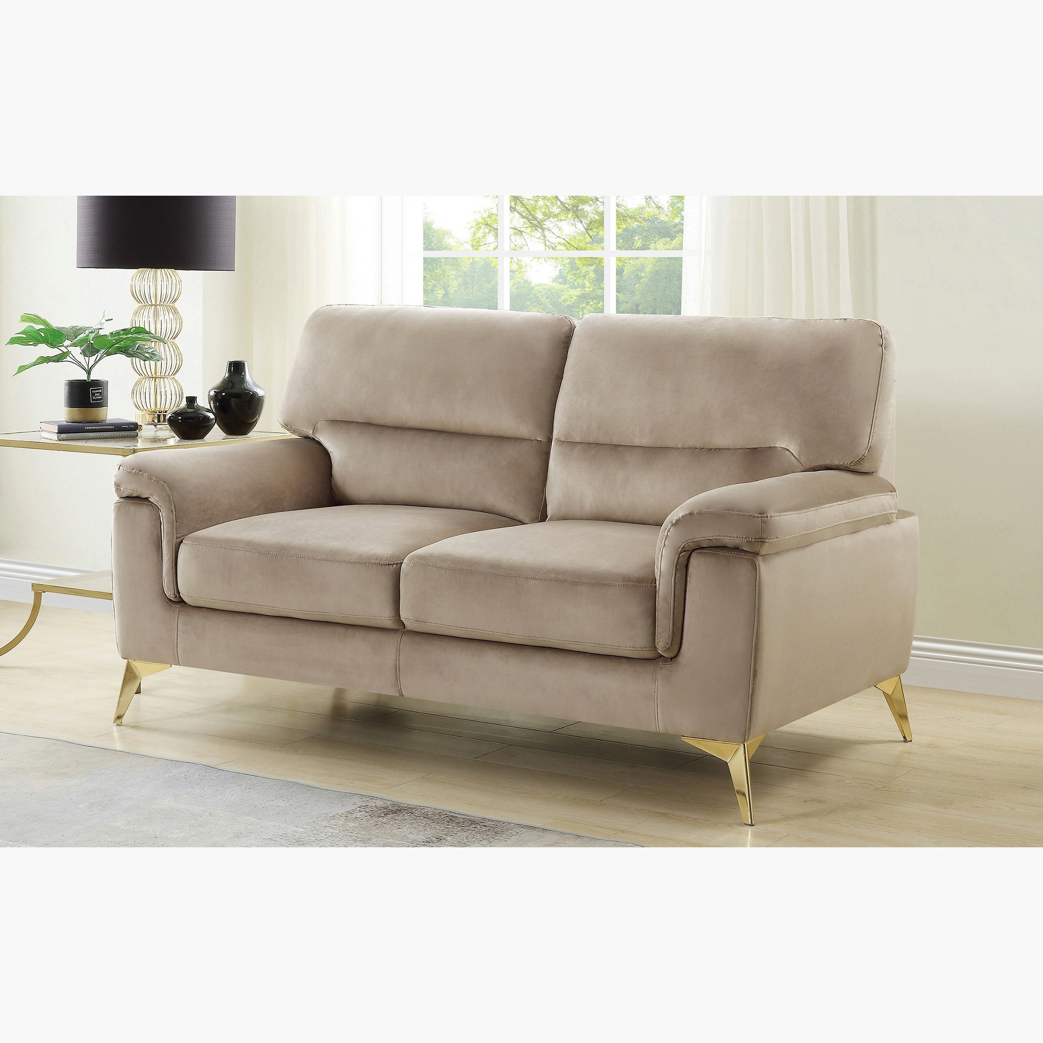 كنبة مخمليّة مقعدين من أكسيوم-hbxlivingroom-sofasandarmchairs-sofas-image-1