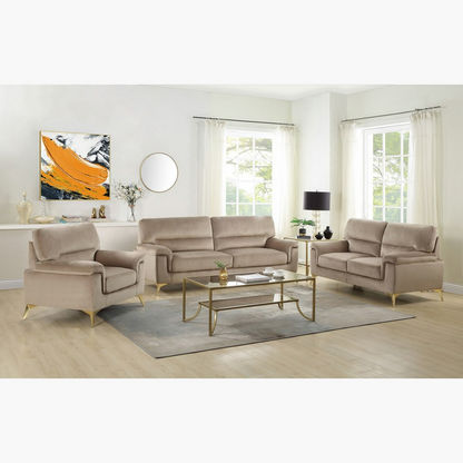 Axiom 2-Seater Velvet Sofa