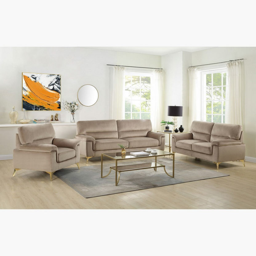 Axiom 1-Seater Velvet Sofa-Sofas-image-1