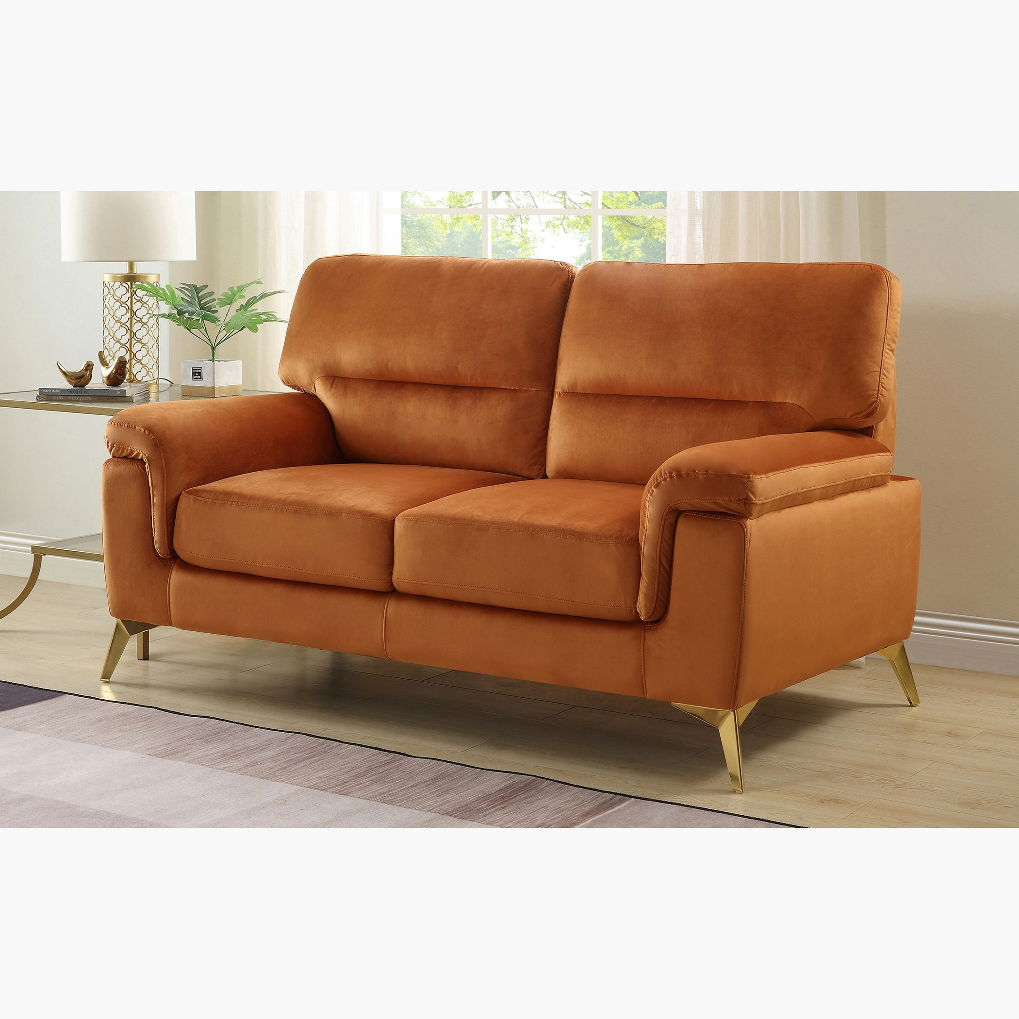 كنبة مخمليّة مقعدين من أكسيوم-hbxlivingroom-sofasandarmchairs-sofas-image-1