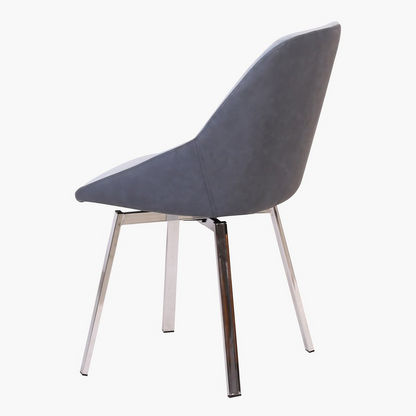 Vertigo Dining Chair with Chrome Legs