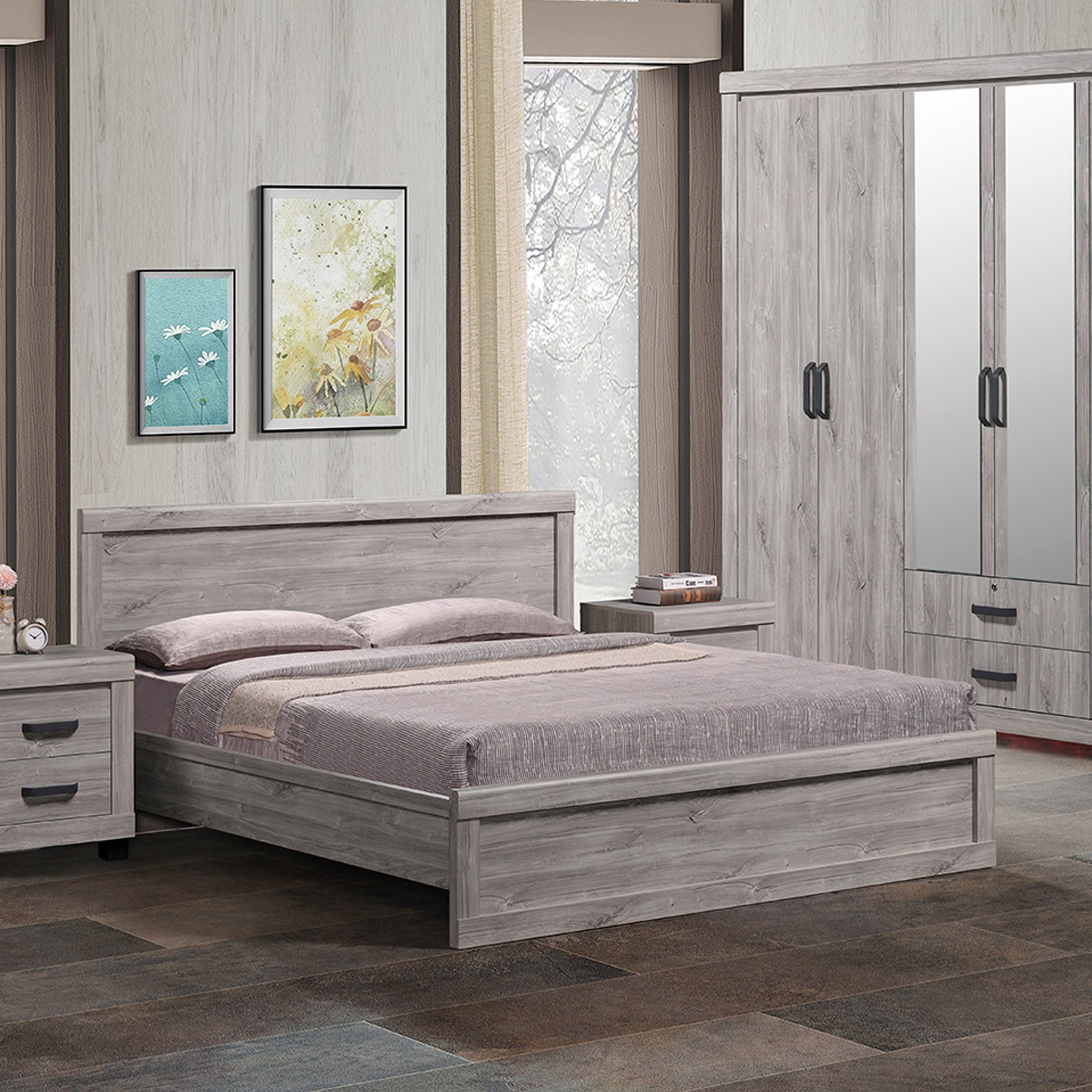 سرير كينج - داوسون من موڤو - 180x200 سم-hbxfurniture-bedsandbedsets-beds-king-image-1