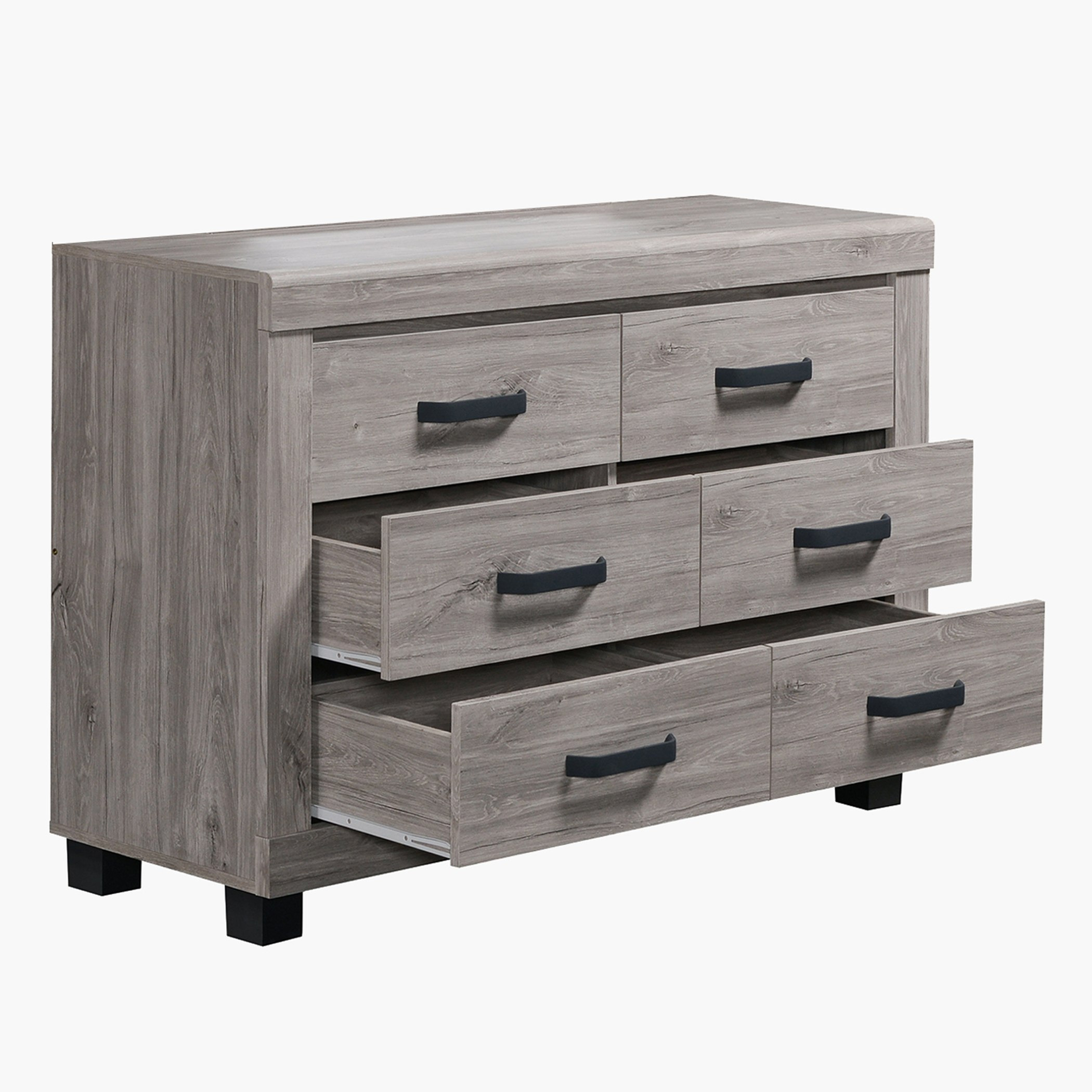 طاولة تزيين كبيرة 6 أدراج دون مرآة - داوسون من موڤو -hbxfurniture-bedroom-dressersandmirrors-image-4