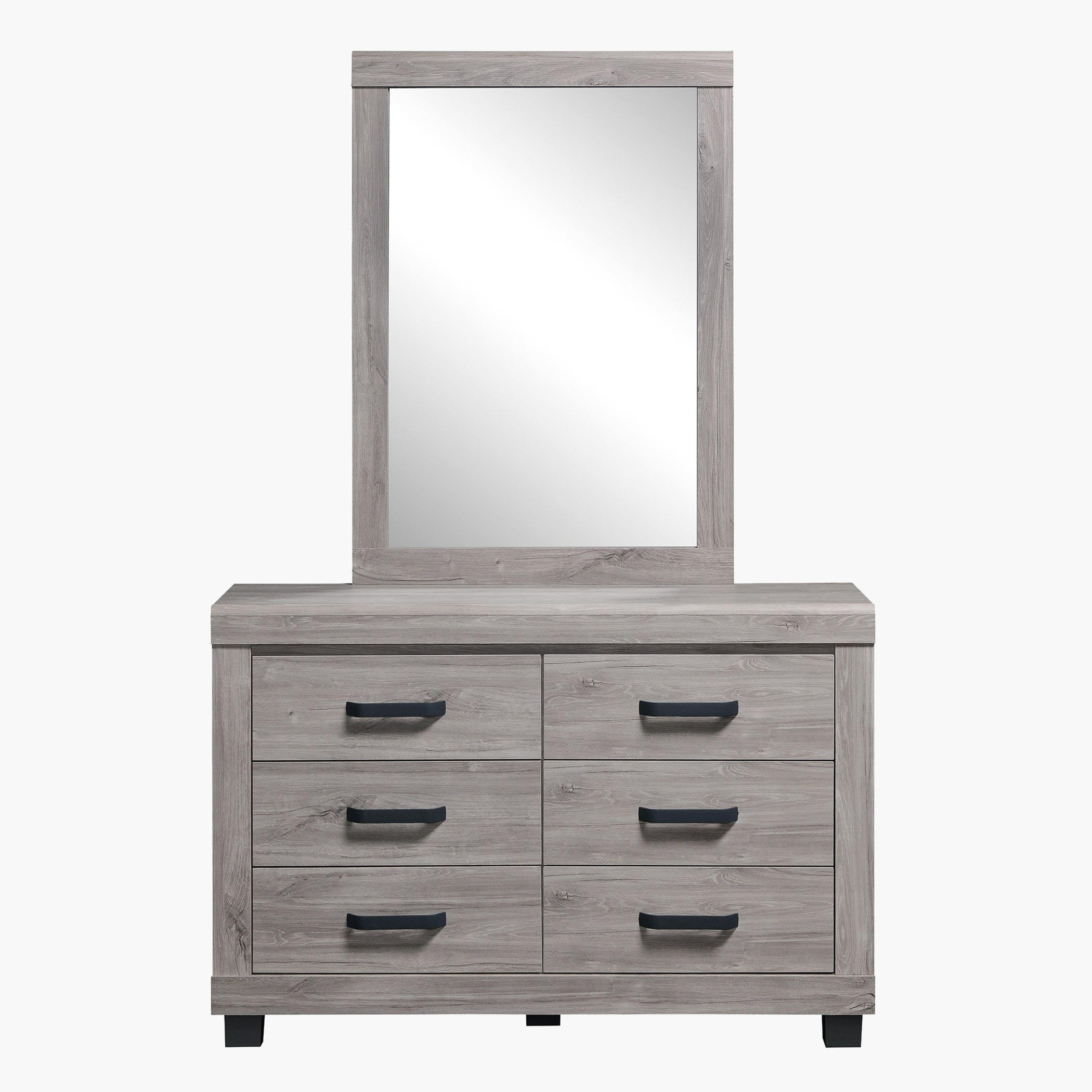 طاولة تزيين كبيرة 6 أدراج دون مرآة - داوسون من موڤو -hbxfurniture-bedroom-dressersandmirrors-image-5