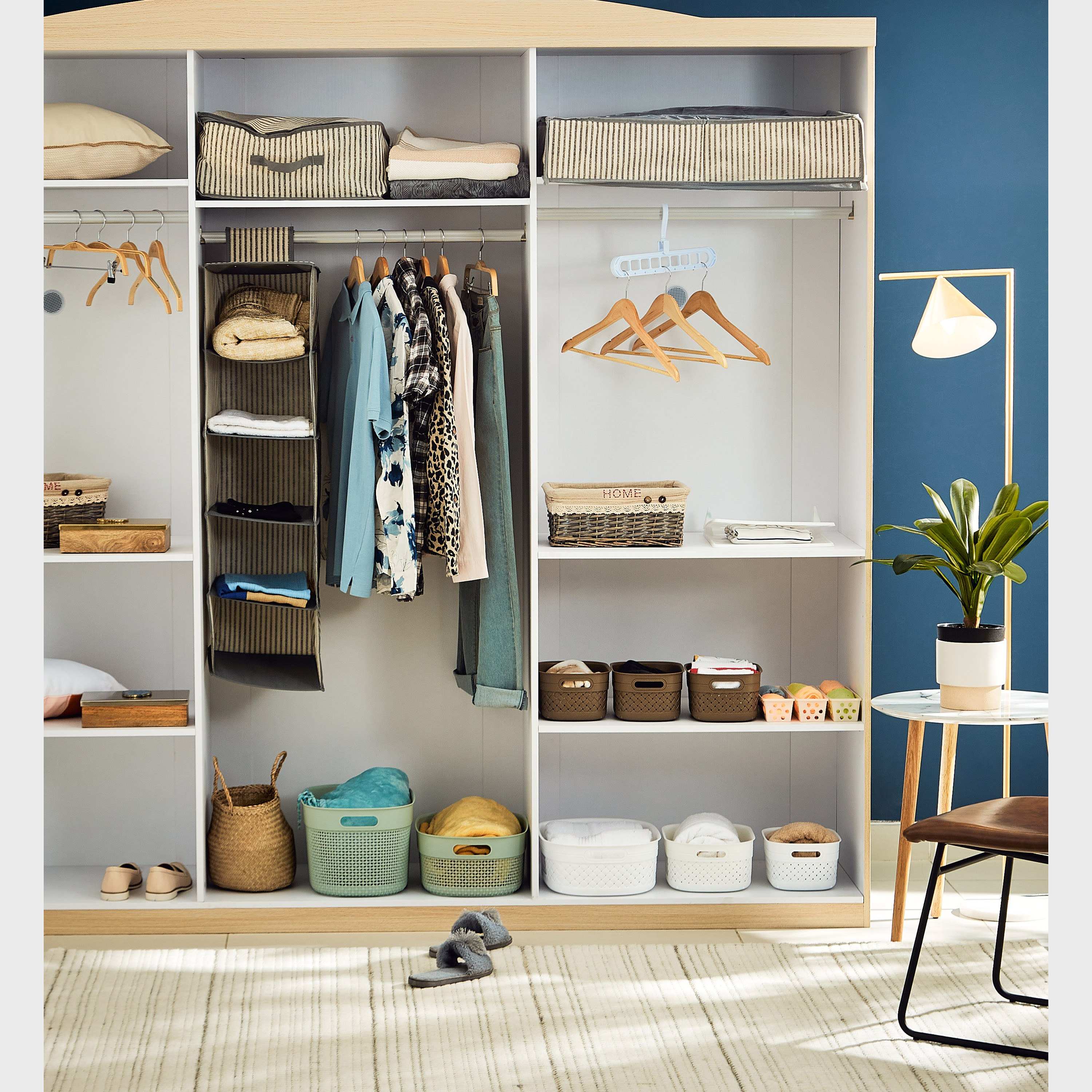 علّاقات خشبية من فوريست - طقم من 8 قطع-hbxhomeware-bathandlaundry-clothesdryingracks-image-5