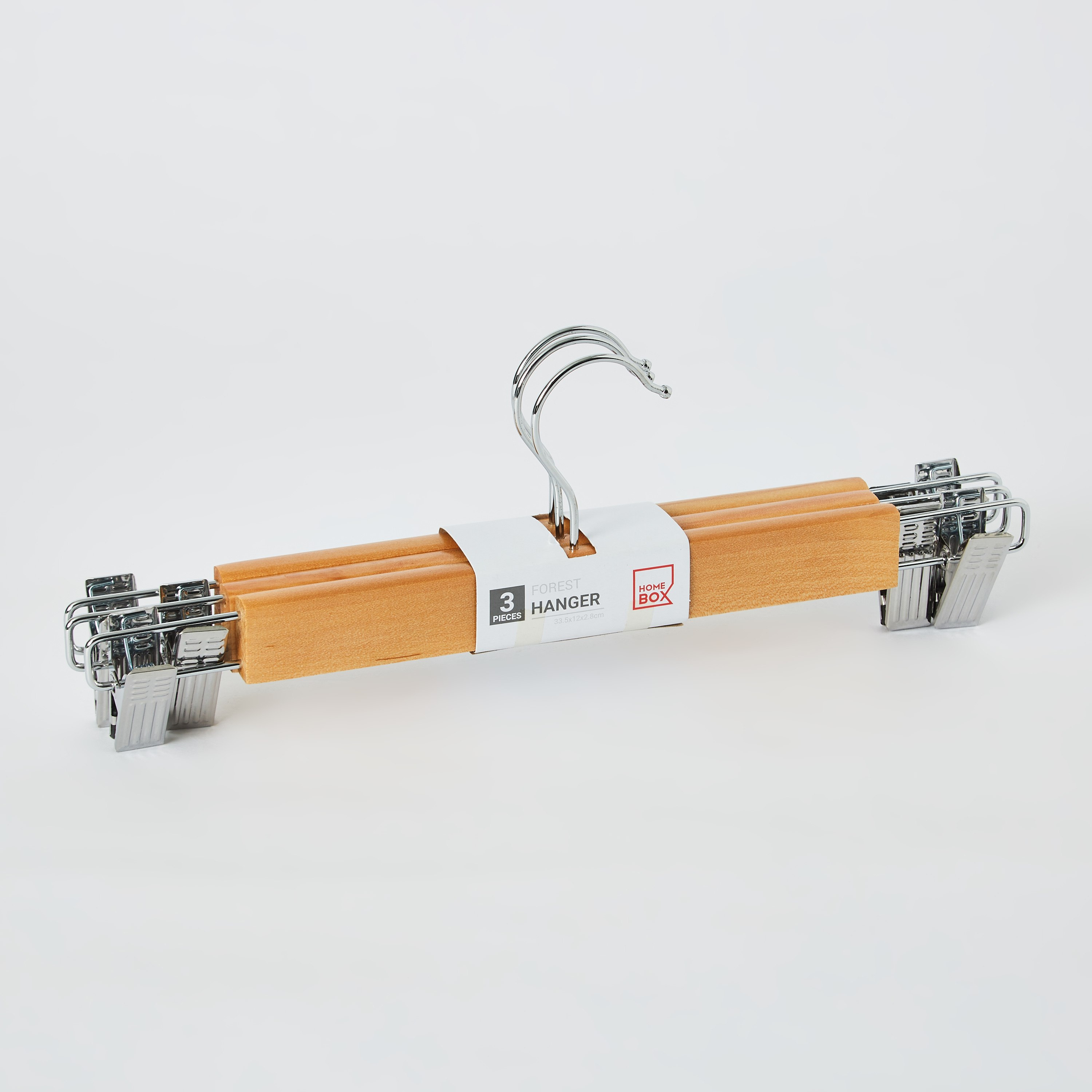 Forest Wooden Trouser Hanger - Set of 3-hbxhomeware-bathandlaundry-clothesdryingracks-image-4