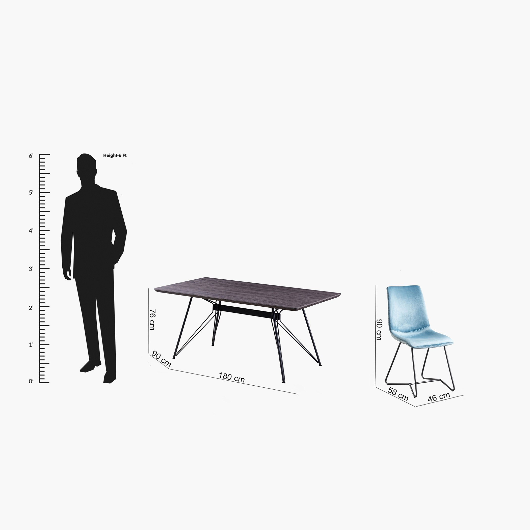 Harvard 6-Seater Dining Set-hbxfurniture-diningtablesandsets-diningsets-sixseater-image-14