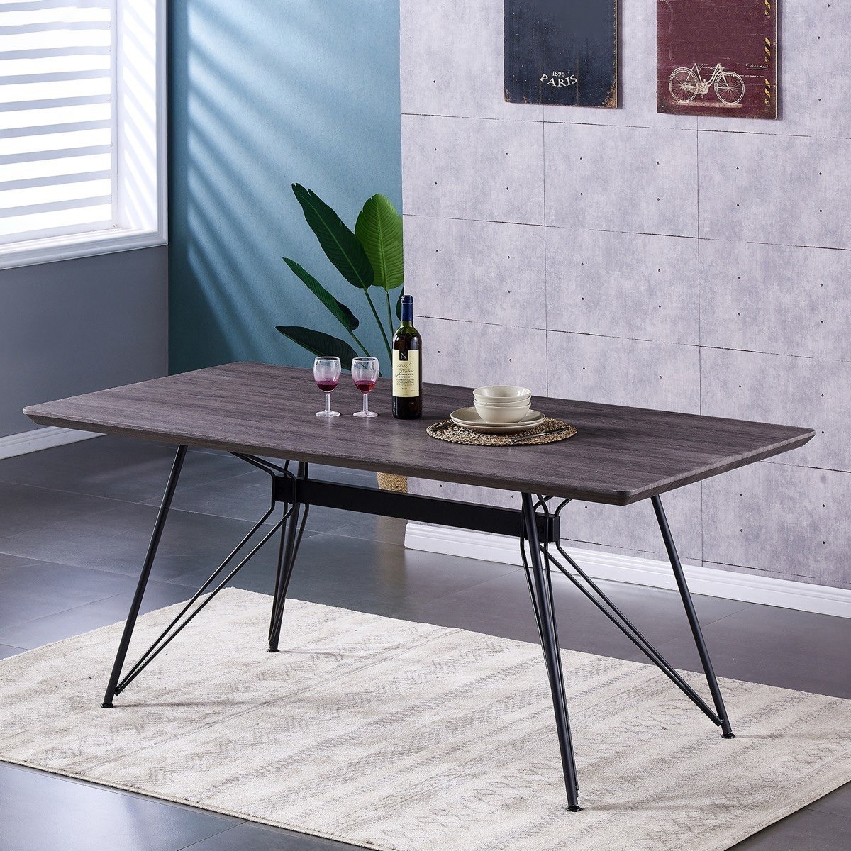 Harvard 6-Seater Dining Set-hbxfurniture-diningtablesandsets-diningsets-sixseater-image-3