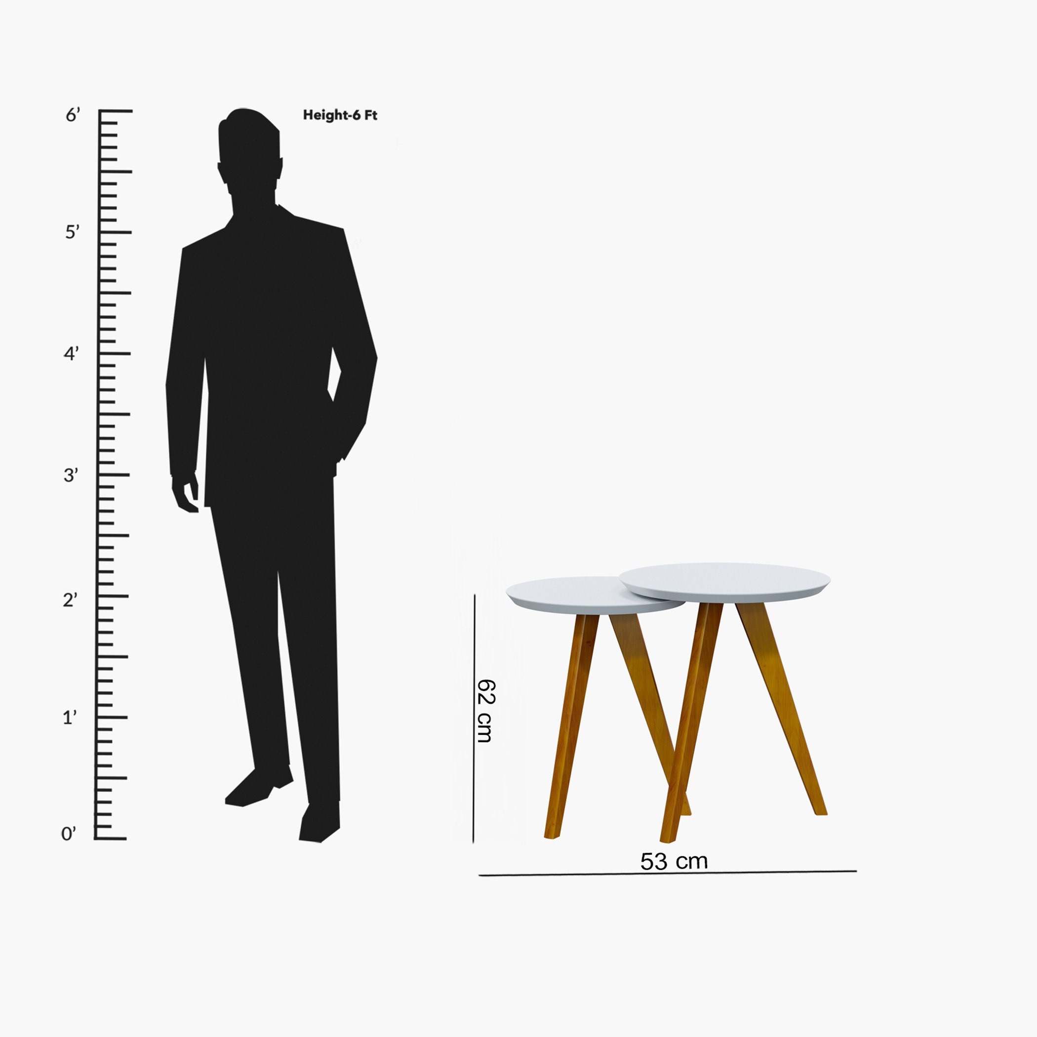 طقم طاولة جانبية مستديرة قطعتين من دومينو-hbxfurniture-livingroom-endtables-image-5