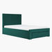 Halmstad Upholstered Twin Bed with Drawer - 120x200 cm-Twin-thumbnailMobile-2