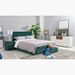 Halmstad Upholstered Queen Bed with 2 Drawers - 150x200 cm-Queen-thumbnail-5