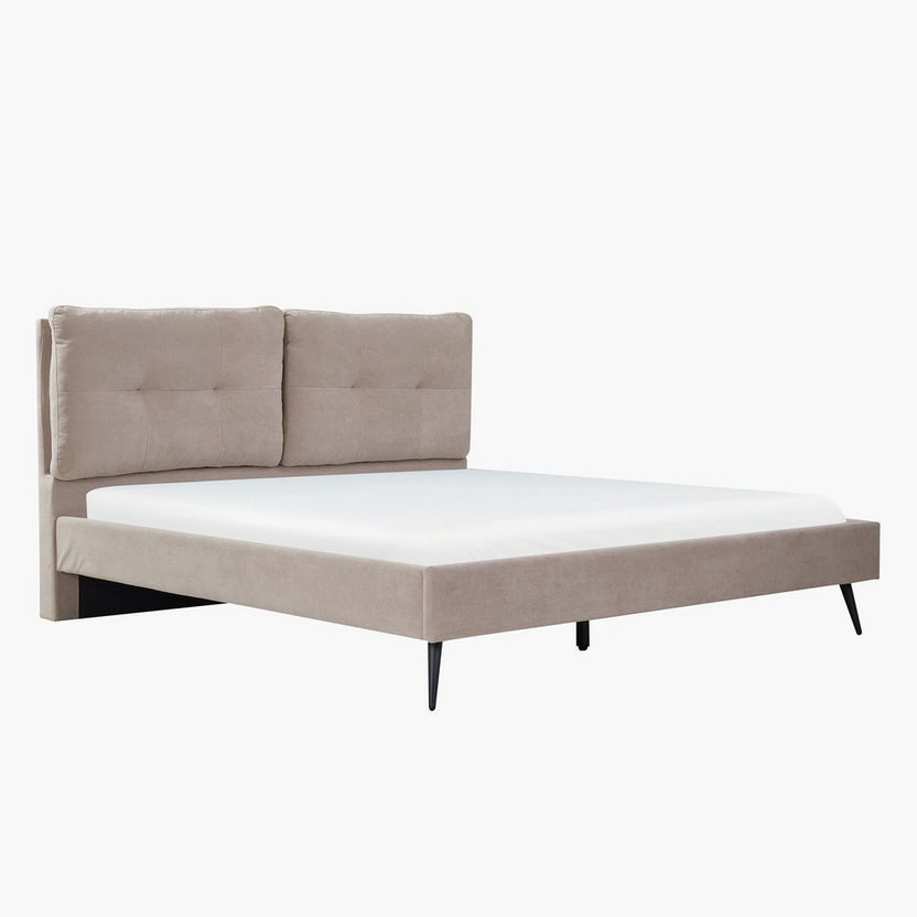 Majestic Upholstered King Bed - 180x200 cm-Beds-image-1