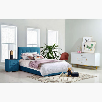 Oakland Upholstered Twin Bed - 120x200 cms