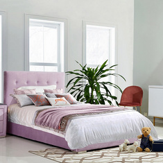 سرير مزدوج منجد من أوكلاند - 120x200 سم
