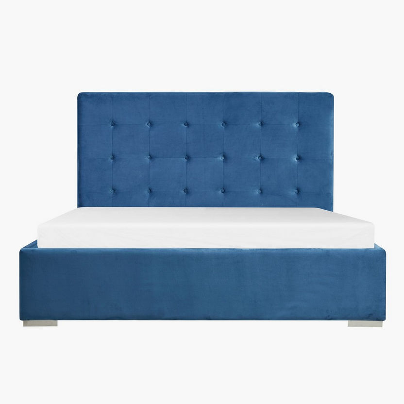 Oakland Upholstered Queen Bed - 150x200 cm-Queen-image-2