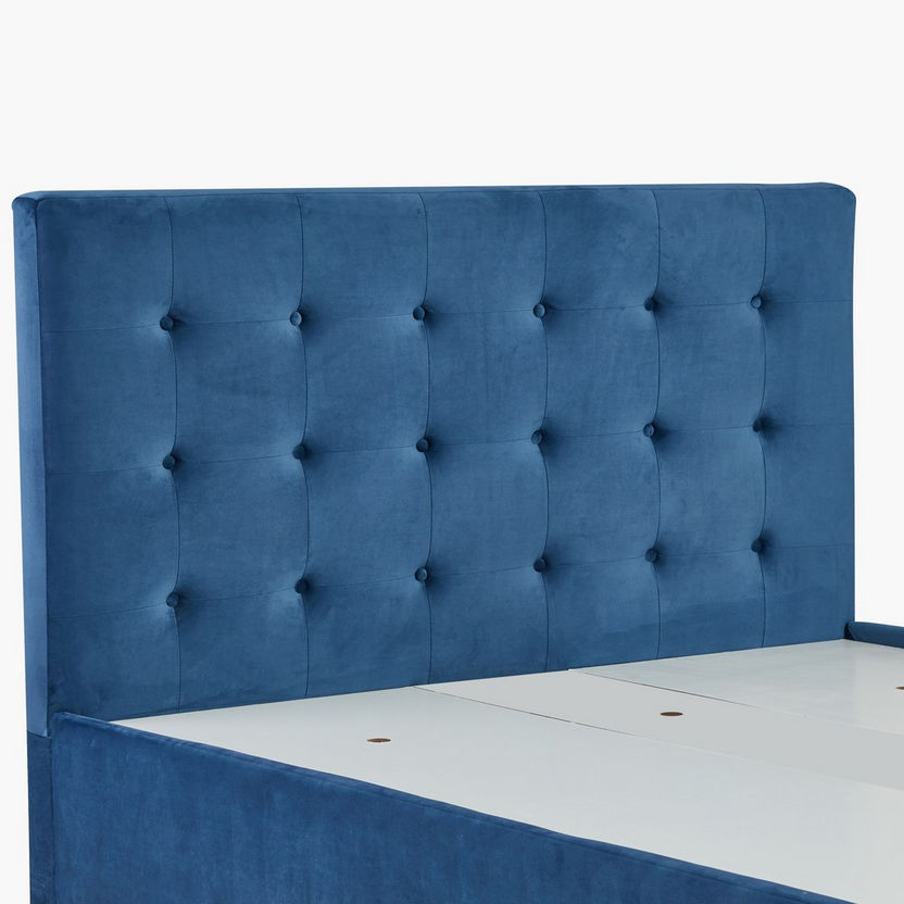 Oakland Upholstered Queen Bed - 150x200 cm-Queen-image-4