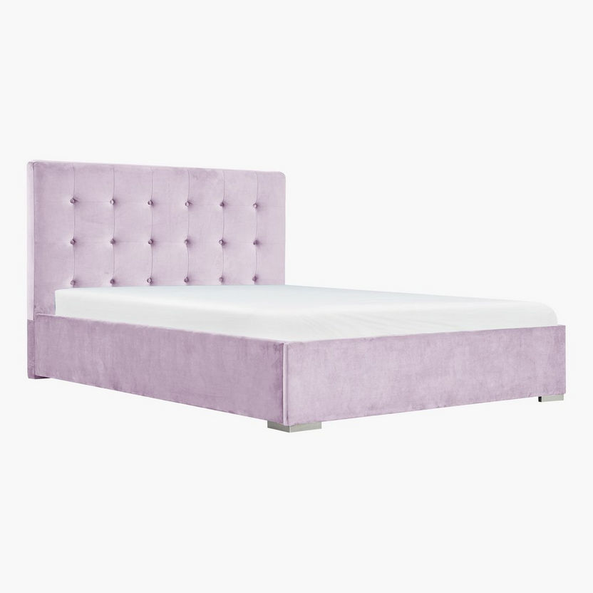 Oakland Upholstered Queen Bed - 150x200 cm-Queen-image-1