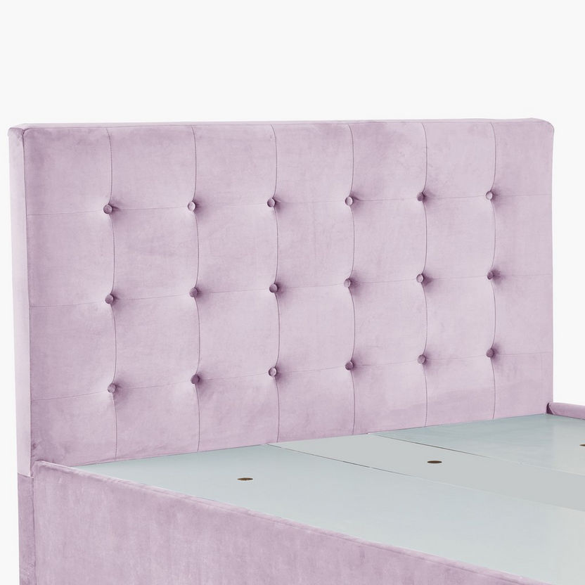 Oakland Upholstered Queen Bed - 150x200 cm-Queen-image-4