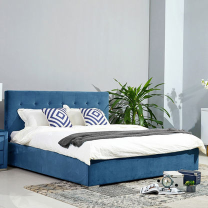 Oakland Upholstered King Bed - 180x200 cm-King-image-0