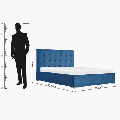 Oakland Upholstered King Bed - 180x200 cm-King-image-7
