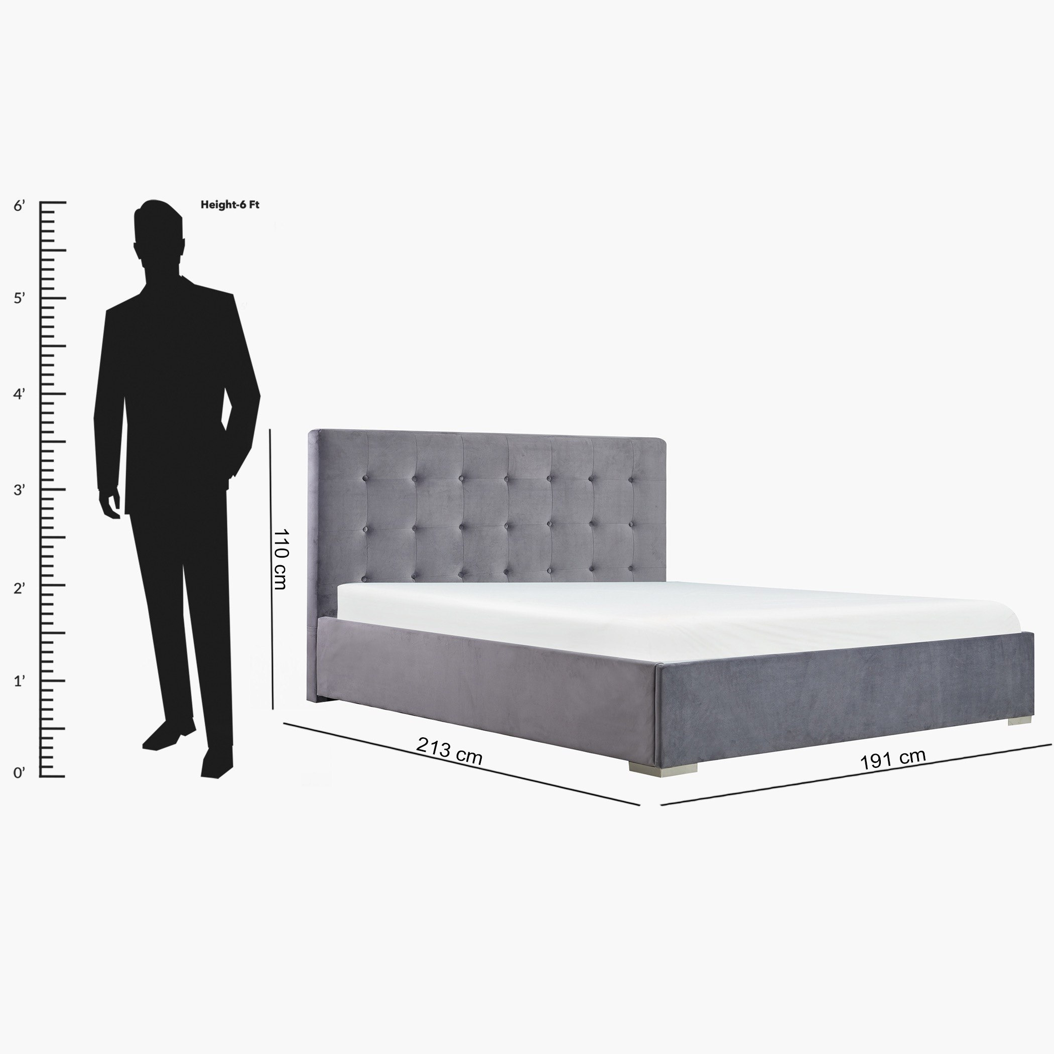 سرير كينج منجد - أوكلاند من موڤو - 180x200 سم-hbxfurniture-bedsandbedsets-beds-king-image-8
