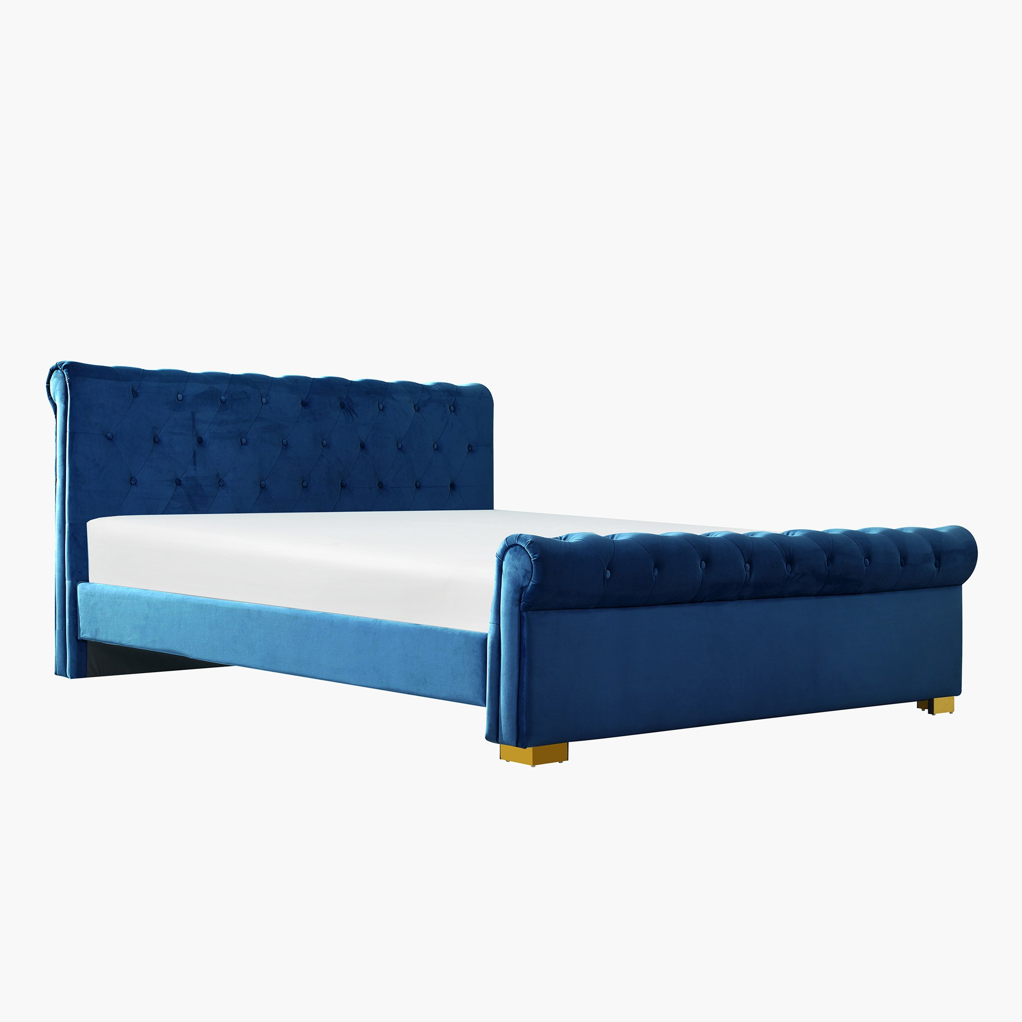 سرير كينج منجّد من أورو - 180x200 سم-hbxfurniture-bedsandbedsets-beds-king-image-2