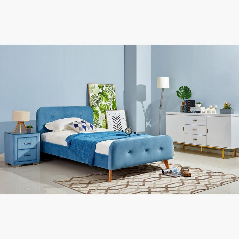 Sweden Twin Upholstered Bed - 120x200 cm-Twin-image-6
