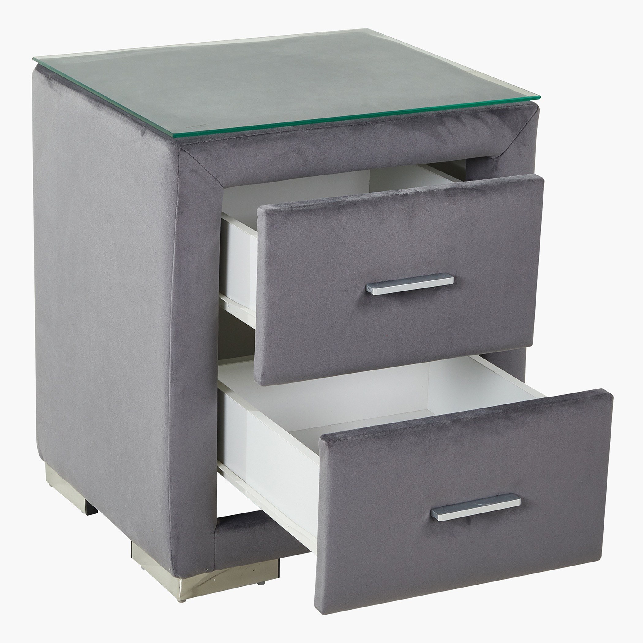 Taylor Upholstered Nightstand with Tempered Glass-hbxfurniture-bedroom-nightstands-image-4