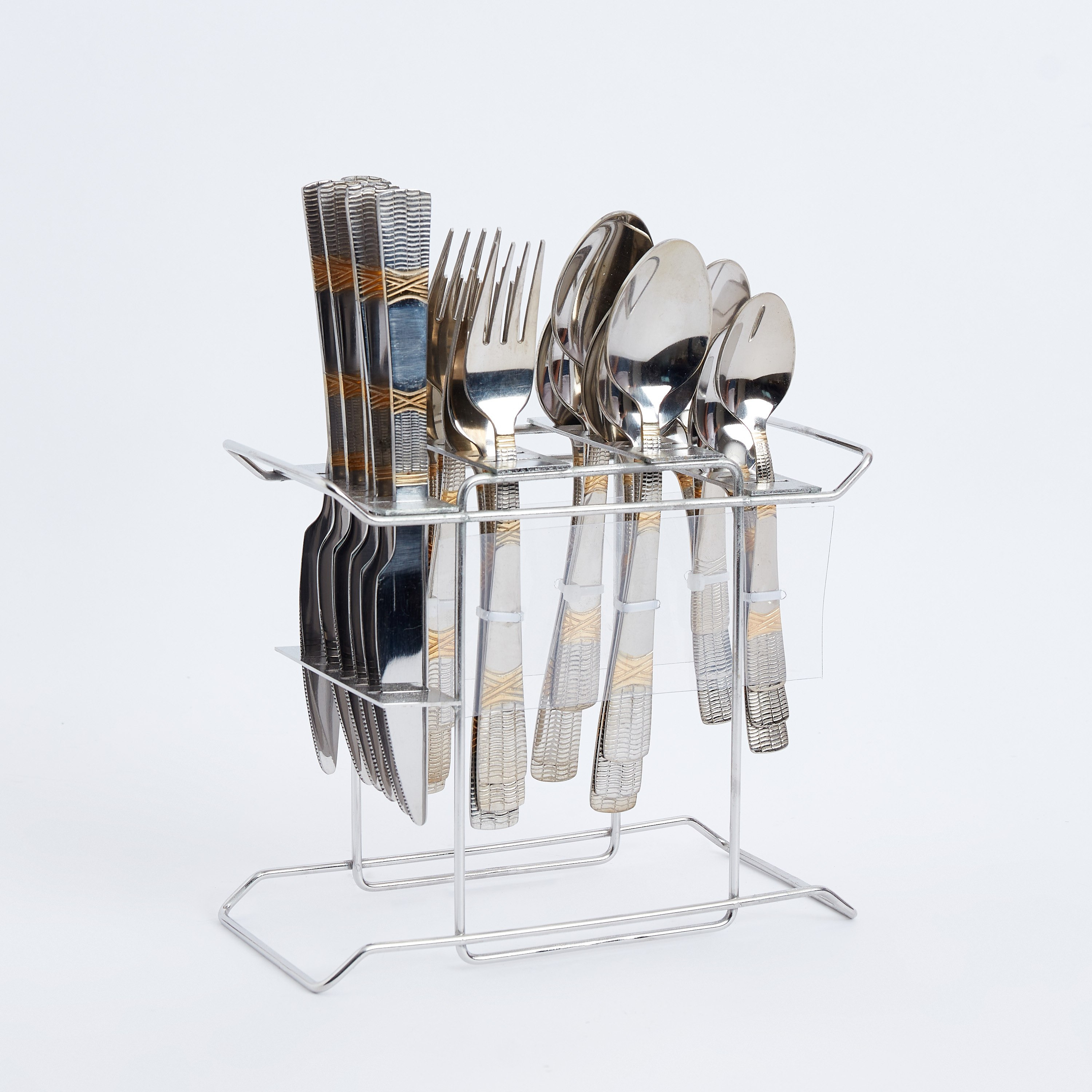 طقم أدوات مائدة مع حامل من فيستيف - 24 قطعة-hbxhomeware-hbxkitchen-image-9