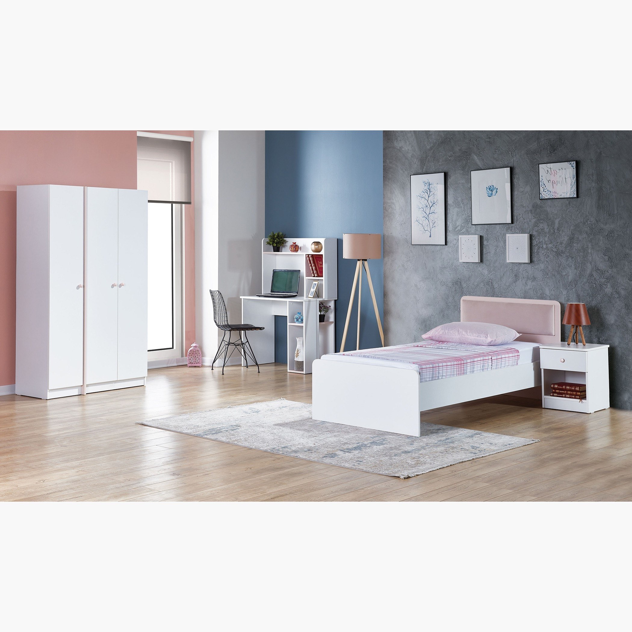 خزانة ملابس 3 أبواب من جيل-hbxfurniture-wardrobes-image-4