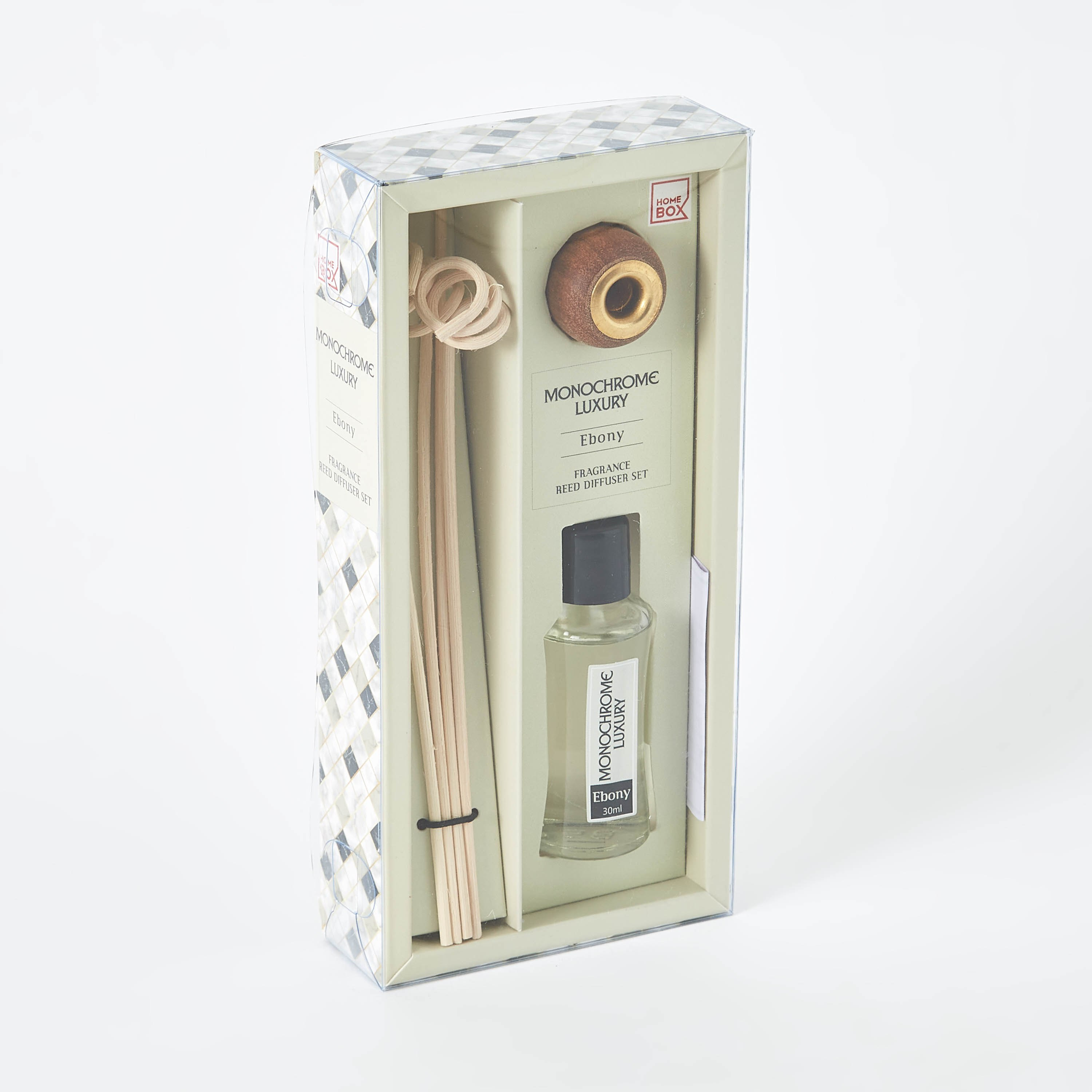 طقم موزع عطر أبنوس الفاخر أحادي اللون مع أعواد سبيرال من زين - 30 مل-PROMO_HB_AE_B1G1_250925-image-4