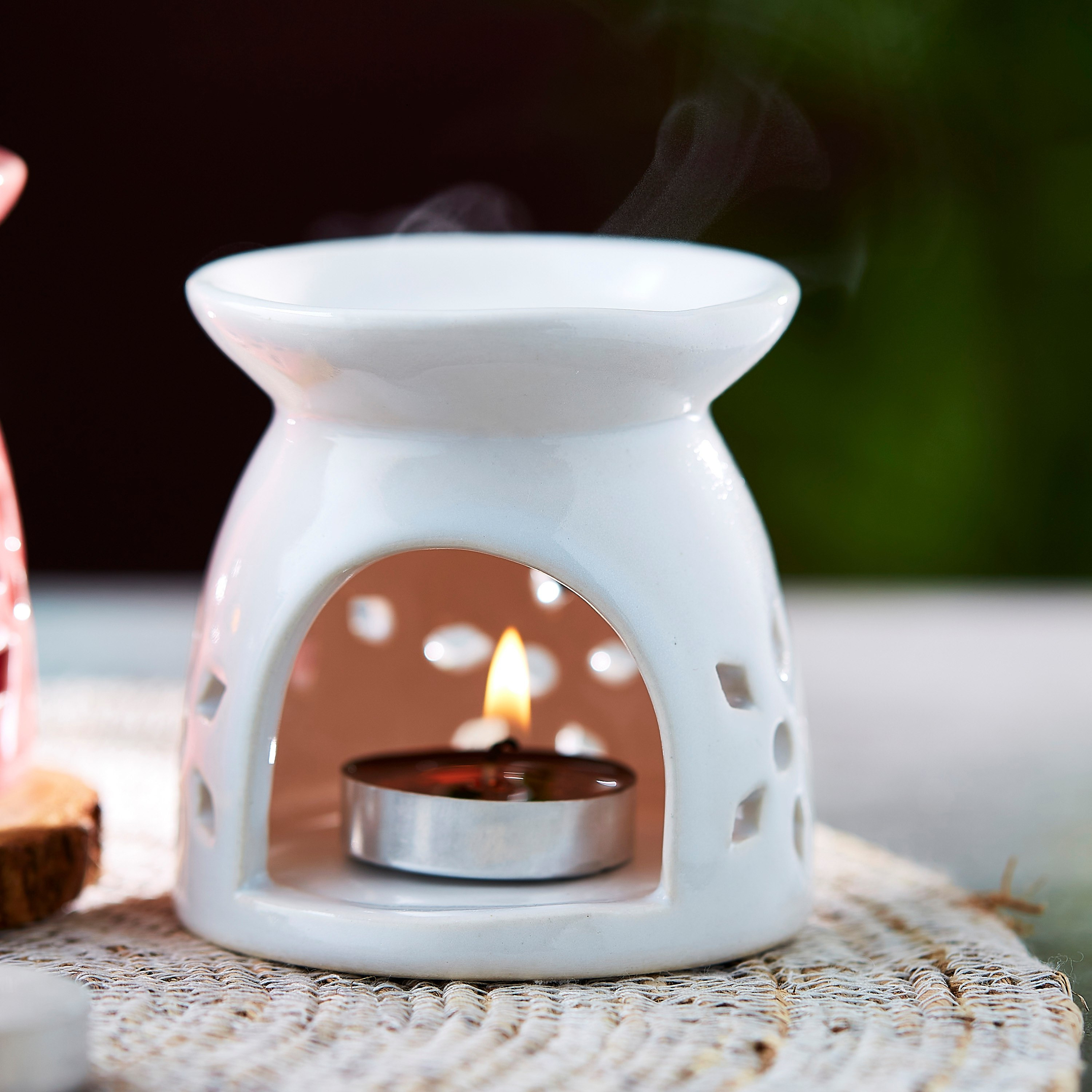 طقم موزع عطور سيراميك ناتشورال لايف أكوا بلو من زين-hbxbedroom-homefragrance-oilburners-image-2