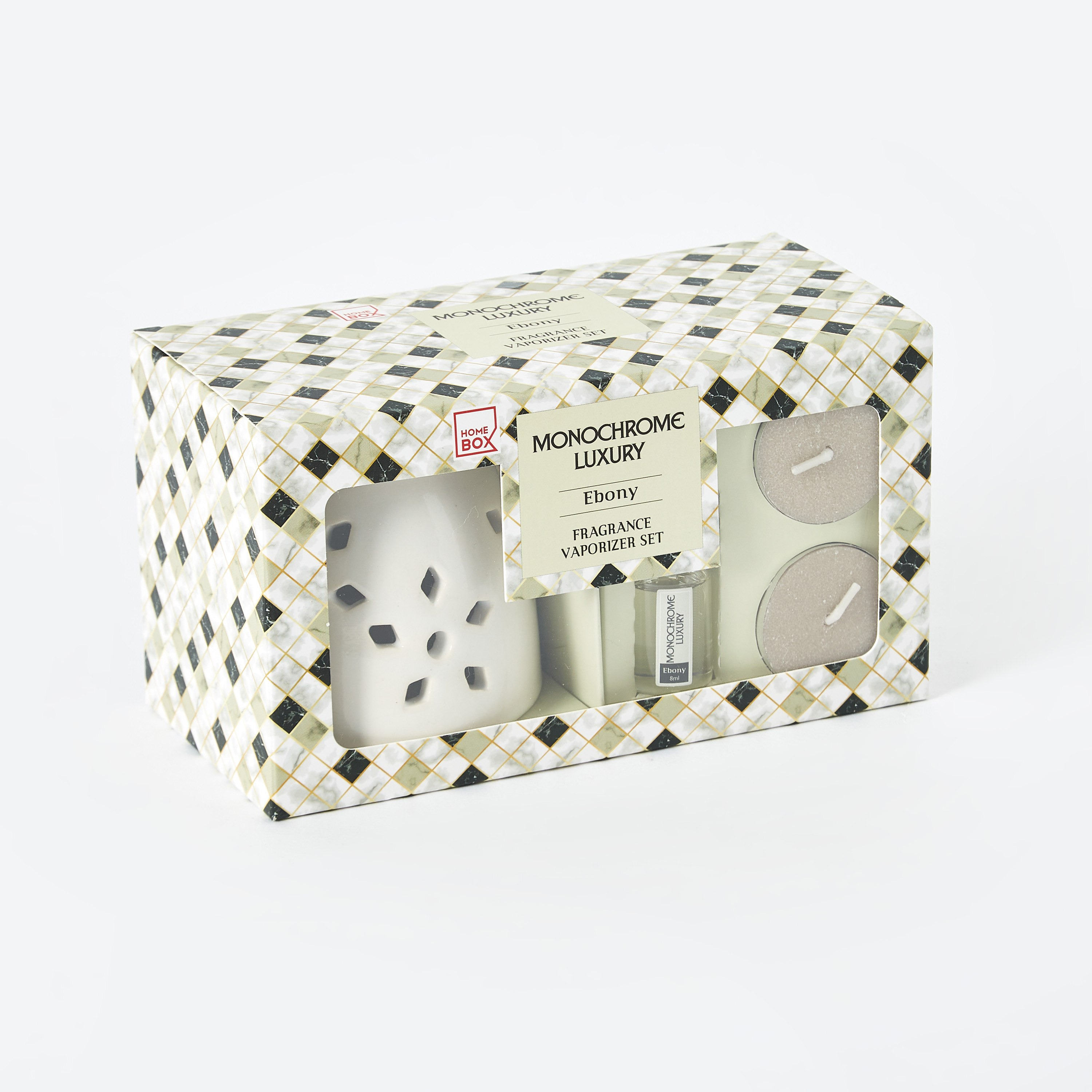 Zen Monochrome Luxury Ebony Ceramic Fragrance Vaporizer Set-hbxbedroom-homefragrance-oilburners-image-5