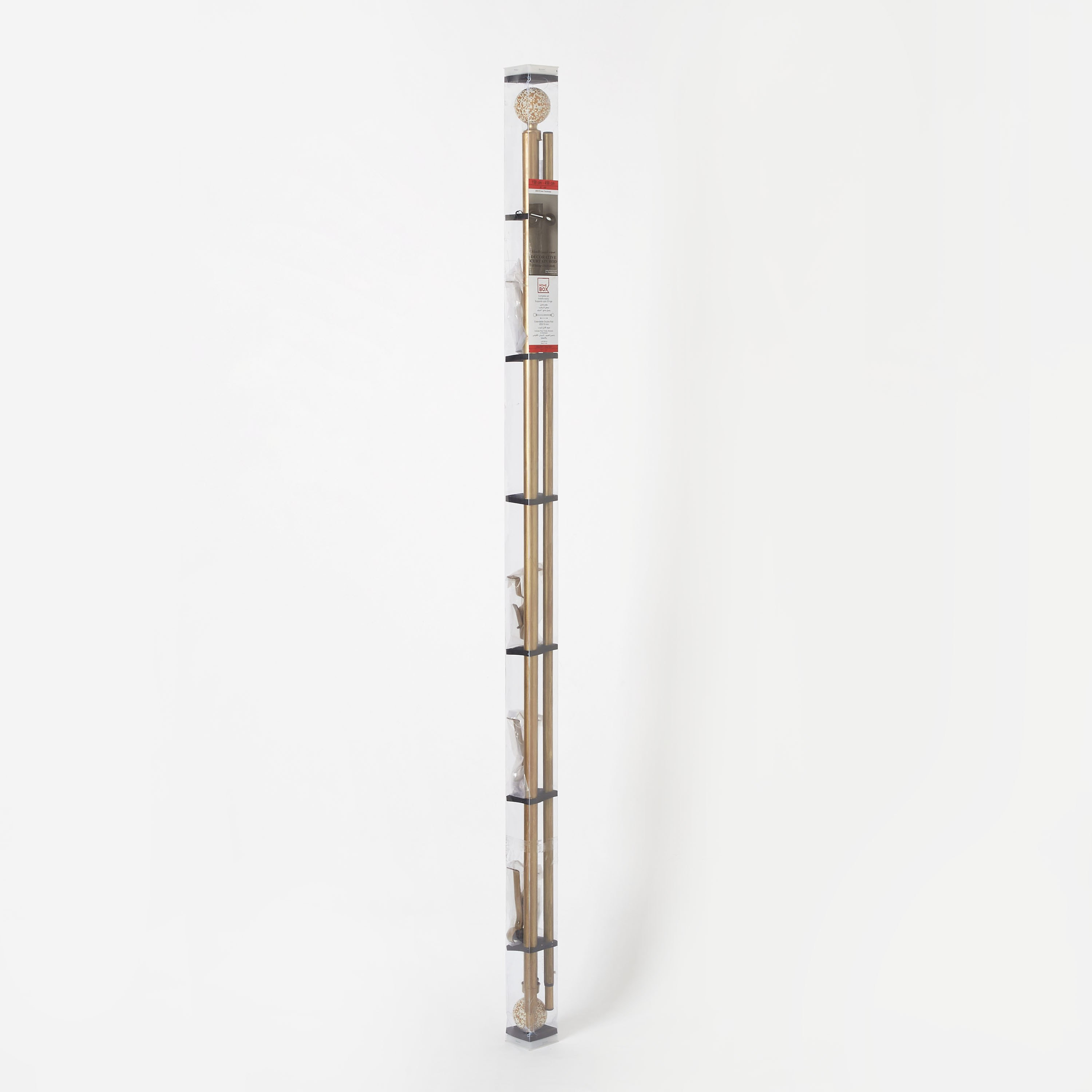 Blaze Beaded Powder Coated Double Curtain Rod - 157-457 cm-PROMO_HB_AE_B1G1_250925-image-6
