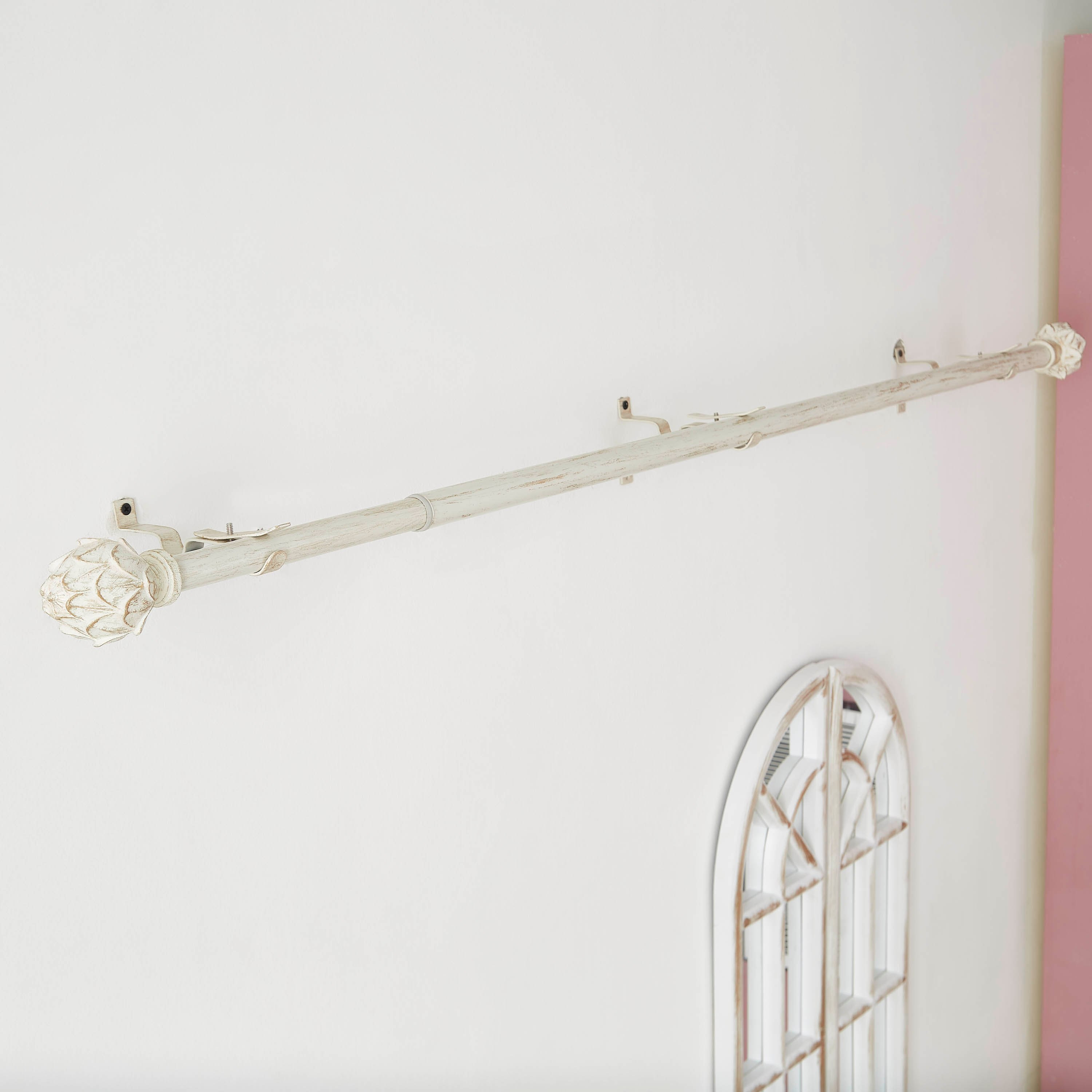 Lotus Brushed Double Curtain Rod - 112 to 274 cm-hbxhomeware-hbxdecorandfurnishings-image-2