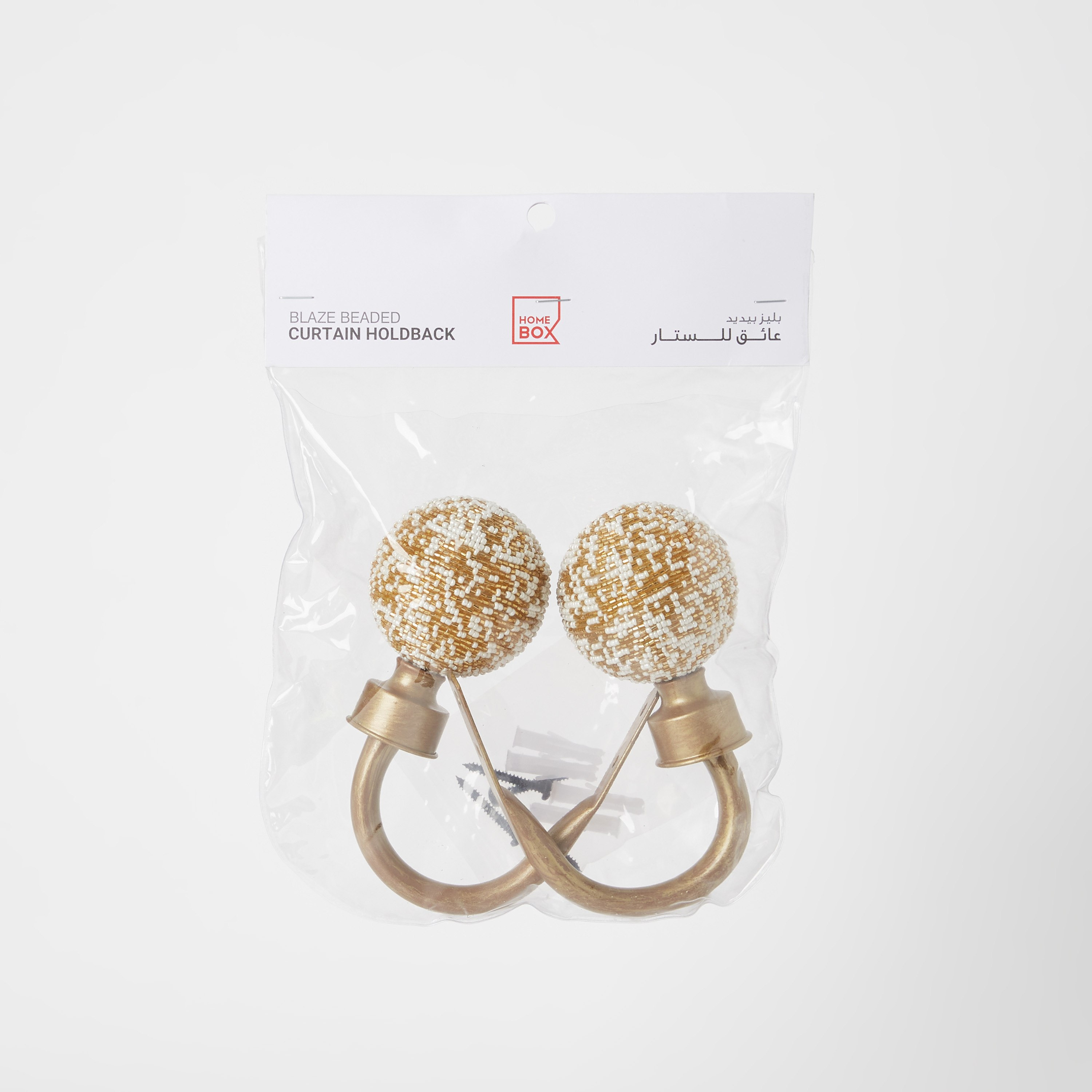 مُثبت ستارة مطلي ومزين بالخرز من بلاز - طقم من قطعتين-PROMO_HB_AE_B1G1_250925-image-5