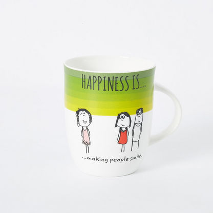 Happiness Is Making People Smile Mug - 350 ml