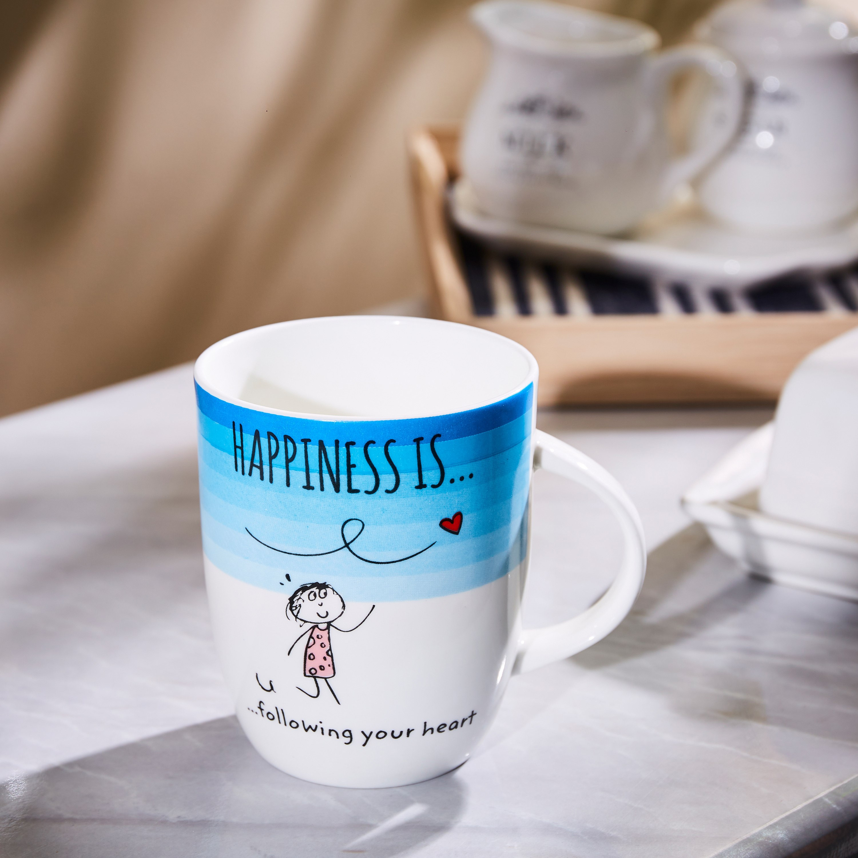 مج هابينس إز فولونج يور هارت - 350 مل-hbxhomeware-diningandtabletop-coffeeandteasets-image-1
